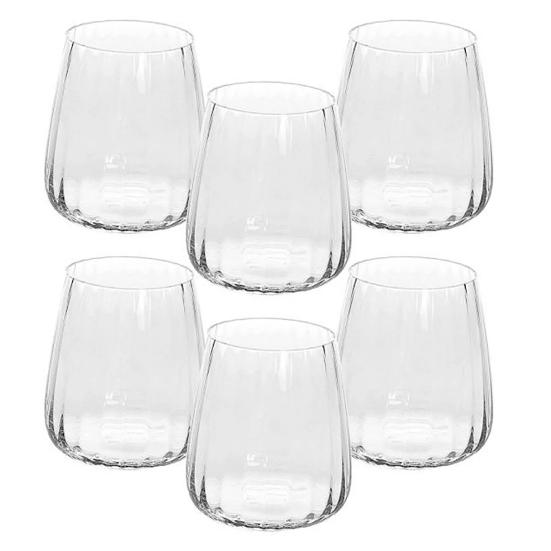 Vetro Camy Tumbler 500cc set of 6 - Inhomebuy