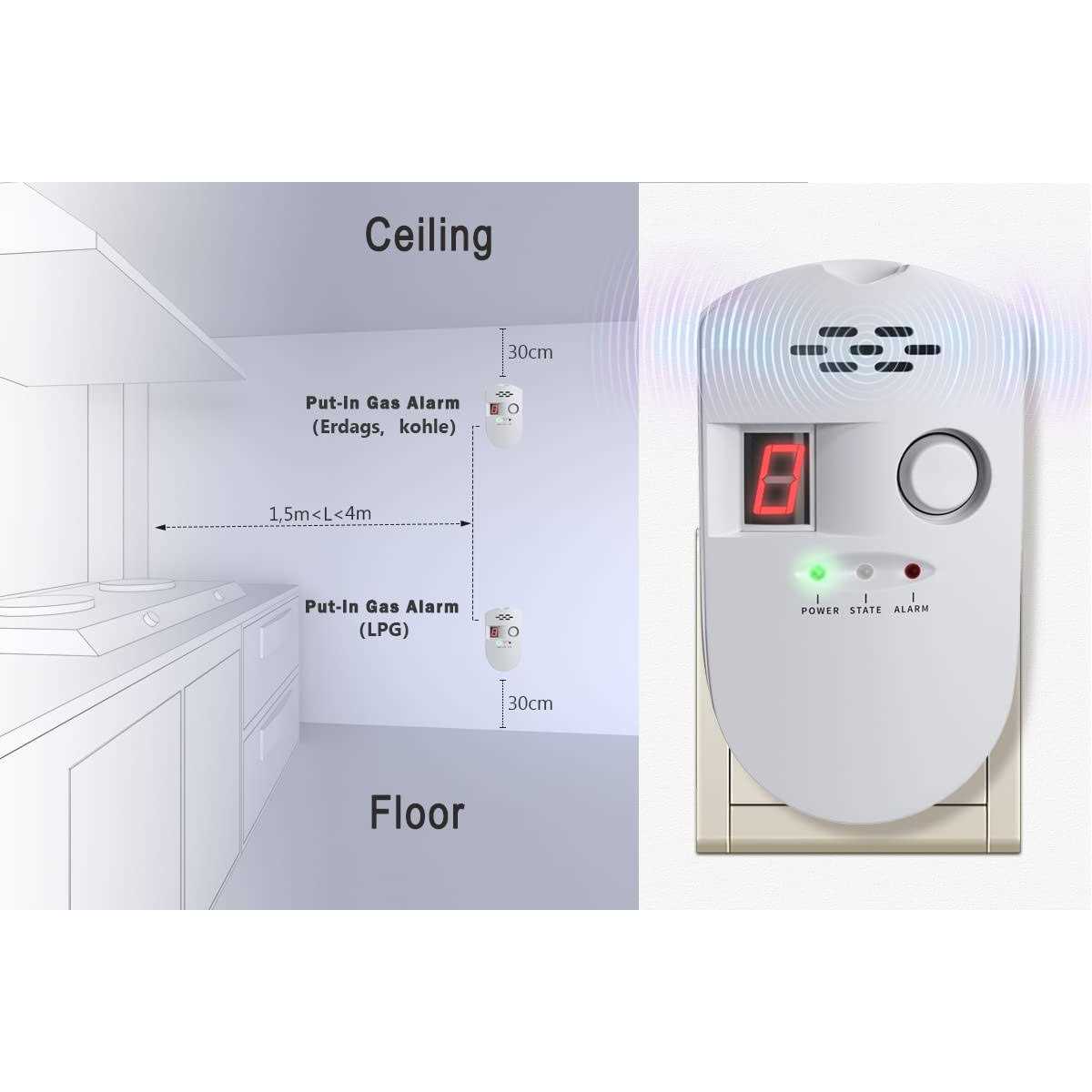 Gas Gasoline Water Pump 43CC 2HP 7000rmp 2-Stroke Industrial Water Pump Air-Cooled Gasoline High Pressure Pump for Irrigation Pool - Inhomebuy