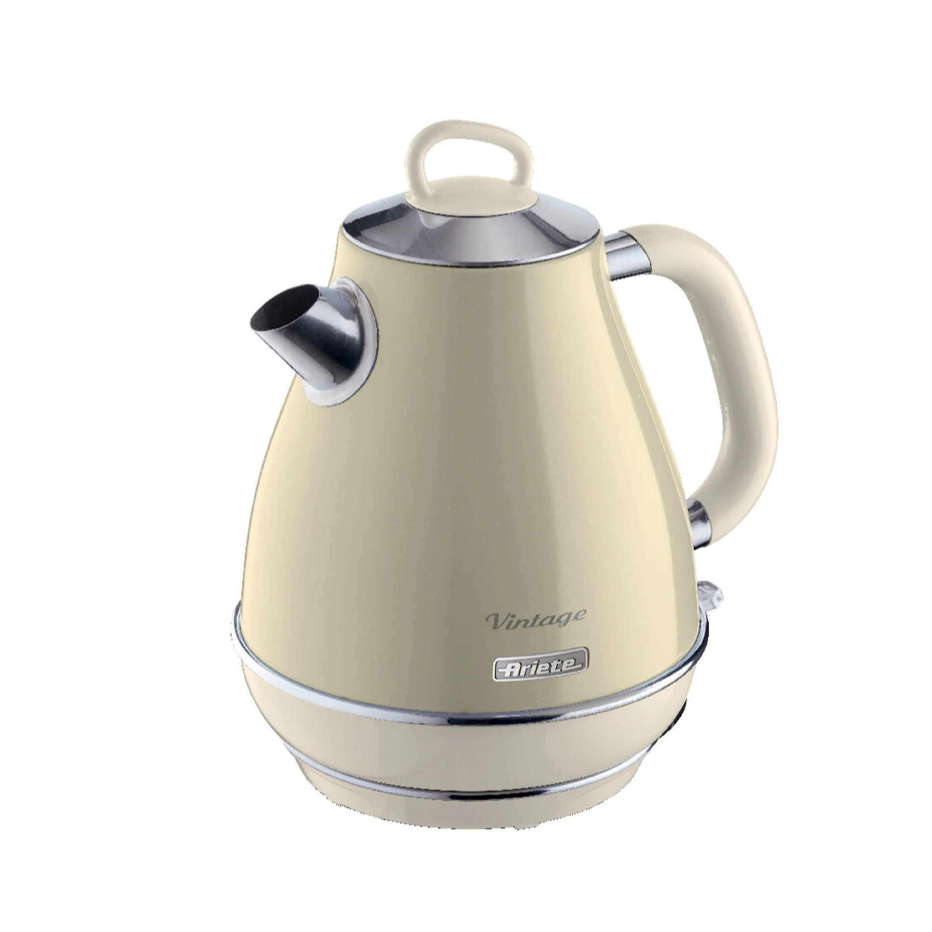 Vintage Electric Kettle Beige 1.7L 2000W - Inhomebuy