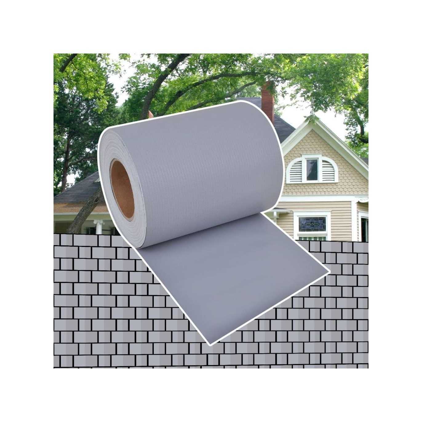 vidaXL Garden Privacy Screen PVC 114.8’x0.6′ Matte - Inhomebuy