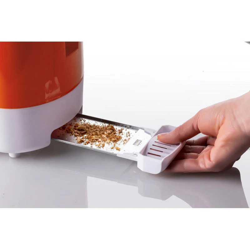 Toaster With Tongs For 2 Slices 700W Grey - Inhomebuy