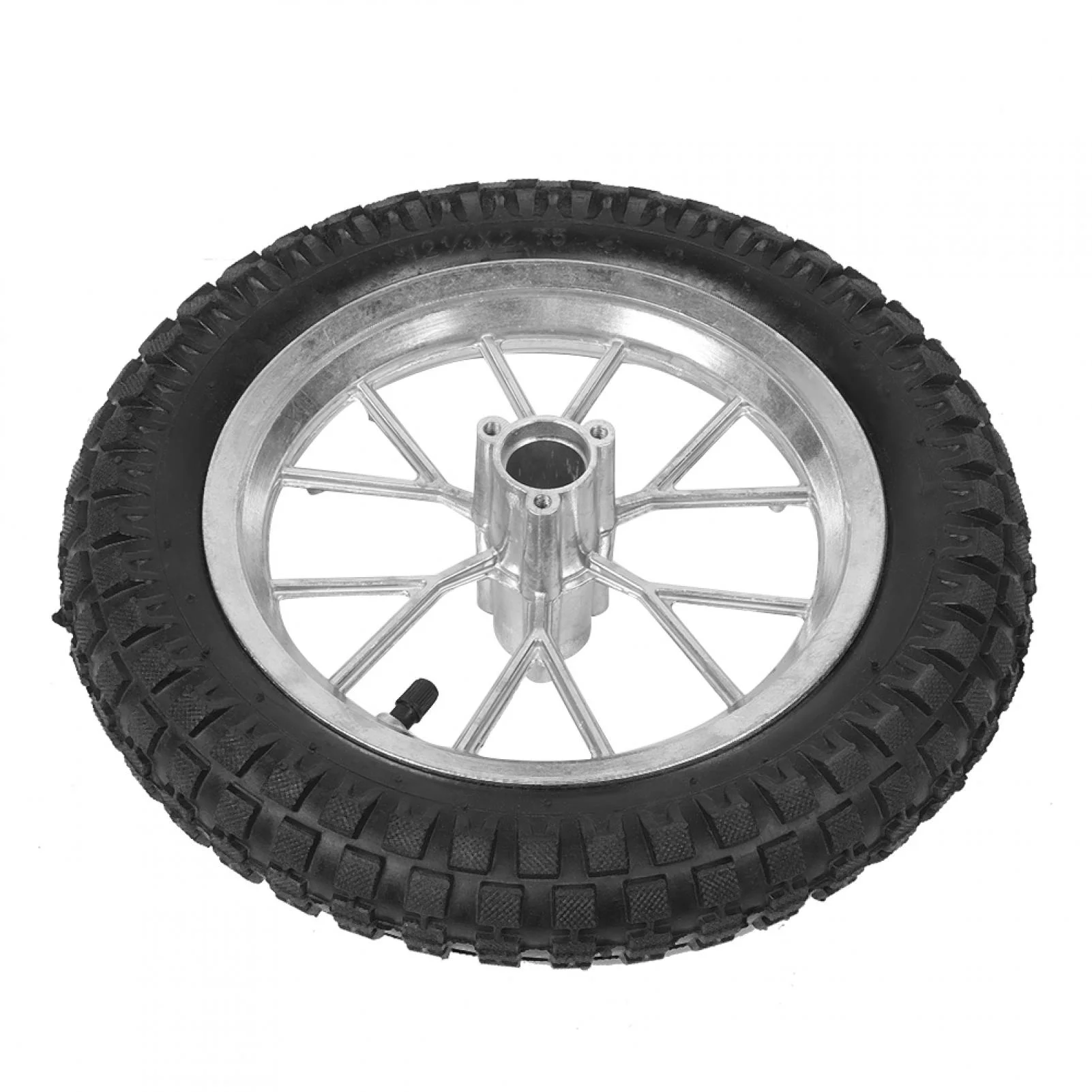 Fugacal Motorcycle Tire,12.5 X 2.75in Motorcycle Front Rear Tire Wheel With Rim Fits For Coolster 49cc 2 Stroke Mini Dirt Bike - Inhomebuy