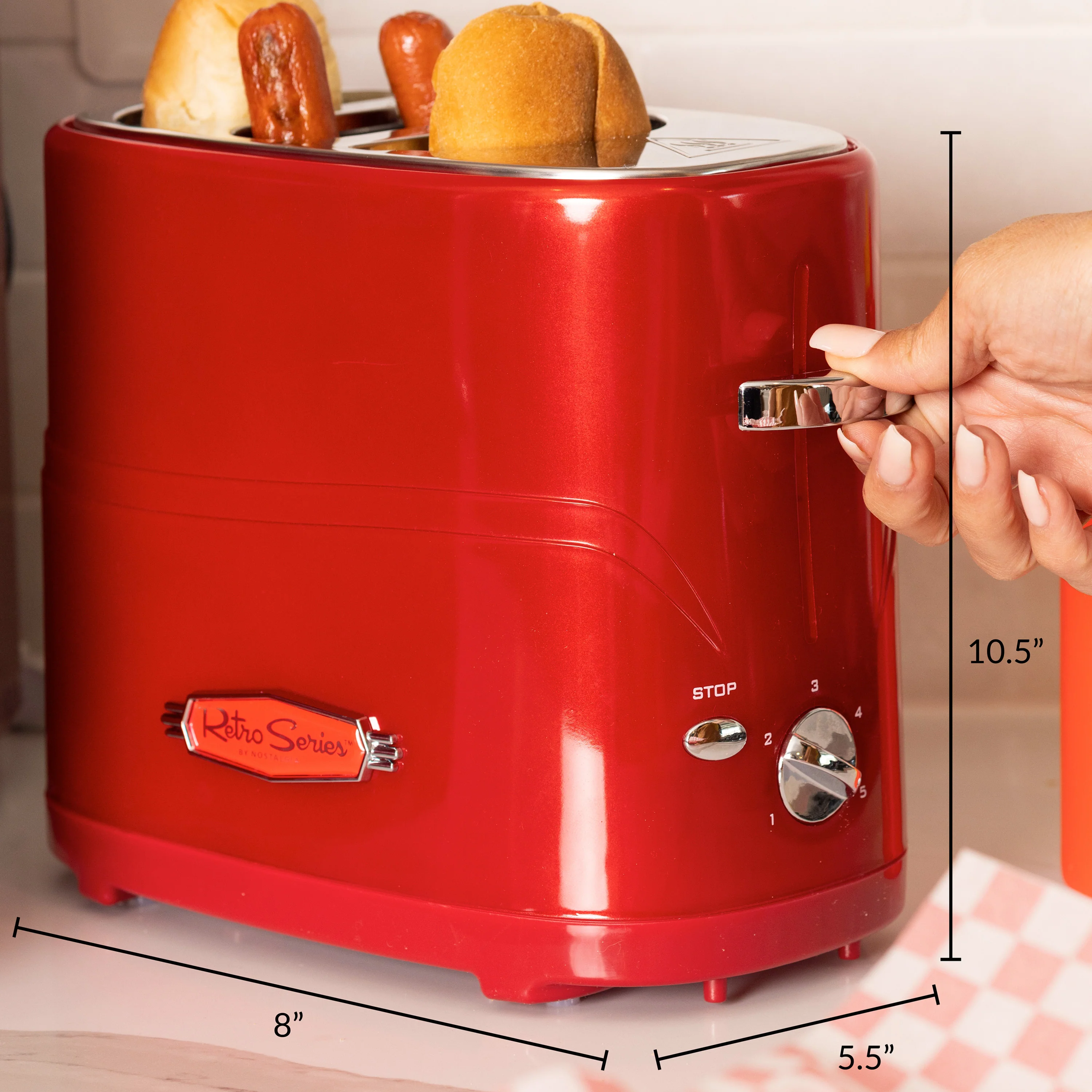 Retro Pop-Up Hot Dog Toaster - Inhomebuy