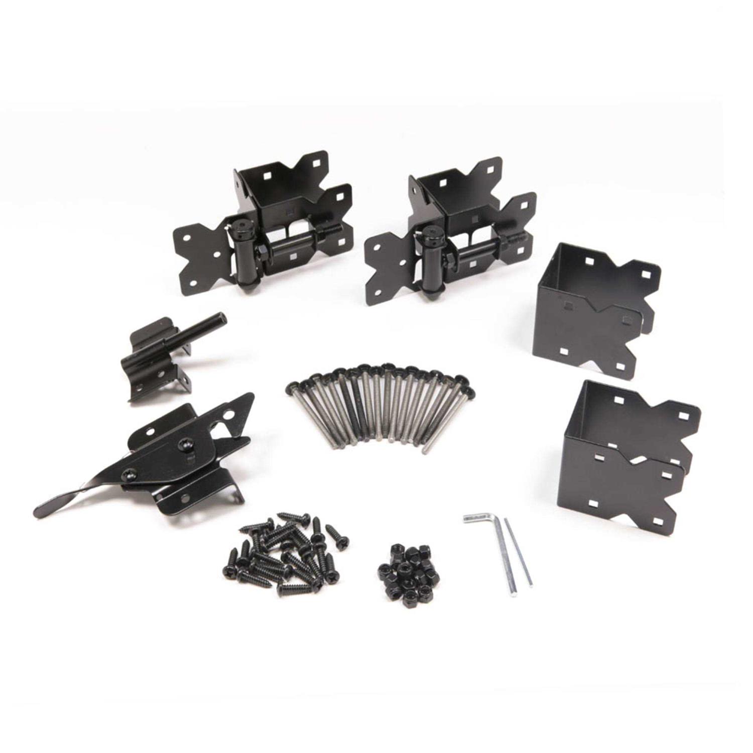 Outdoor Essentials White Vinyl Fence Bracket Kit - Inhomebuy