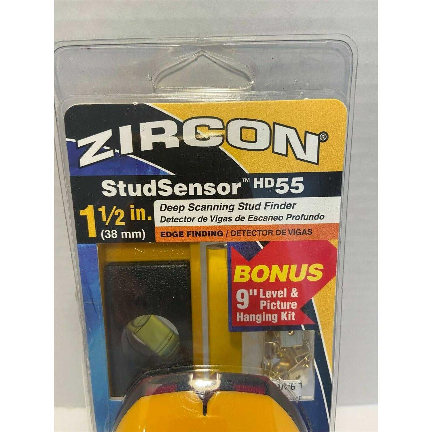Zircon StudSensor A100 Wall Scanner and Center/Edge Locating Stud Finder with WireWarning Detection - Inhomebuy