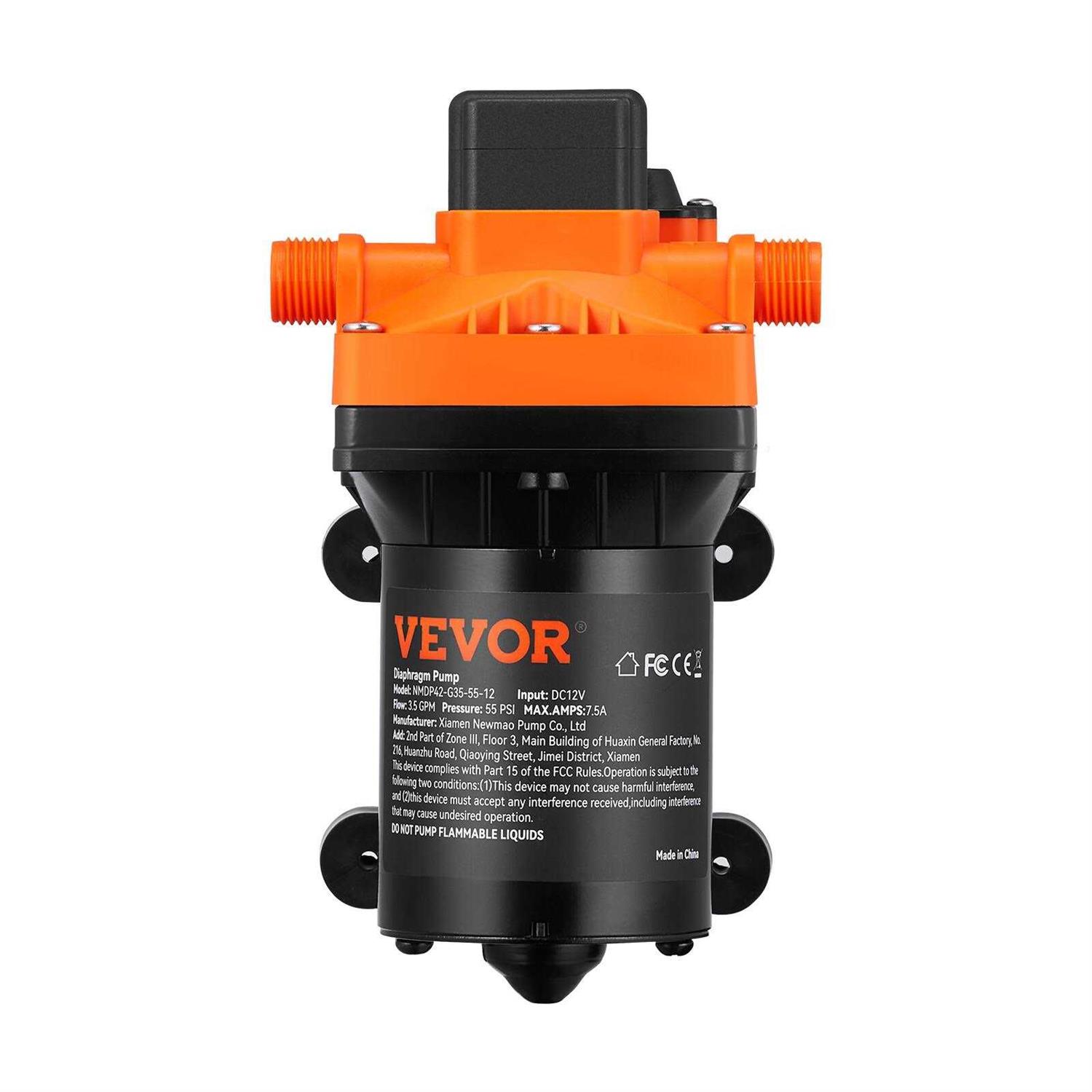 VEVOR 120W Water Pressure Booster Pump 110V Ac,396 GPH 21.75 PSI Household Home Automatic Pressure Booster Pump - Inhomebuy
