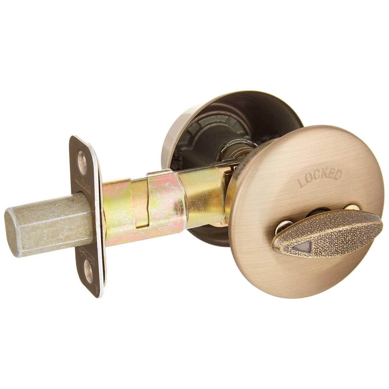 Kwikset SmartKey Single Cylinder Deadbolt - Inhomebuy