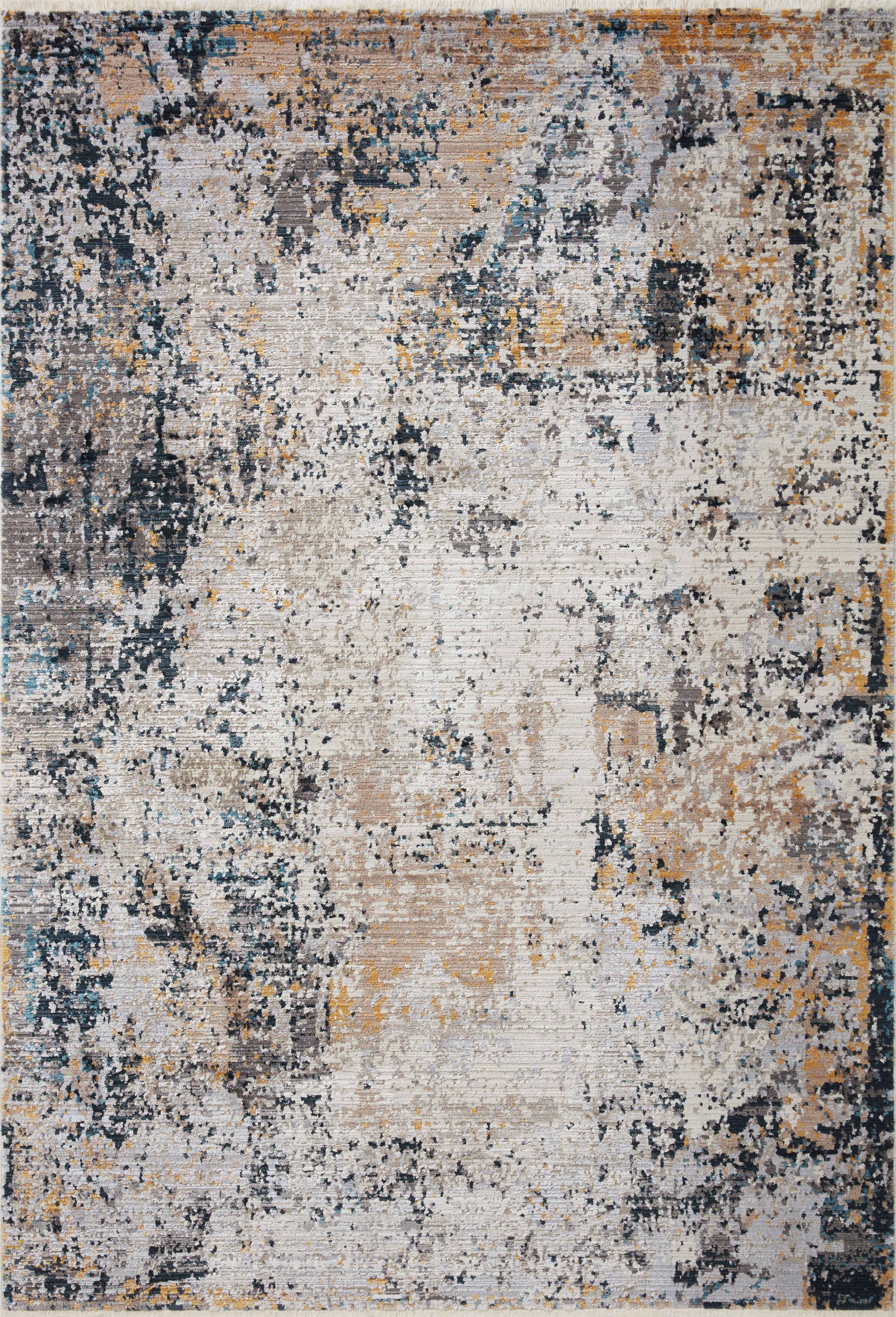 Loloi Rugs Leigh Collection Rug in Silver, Multi - 7'10
