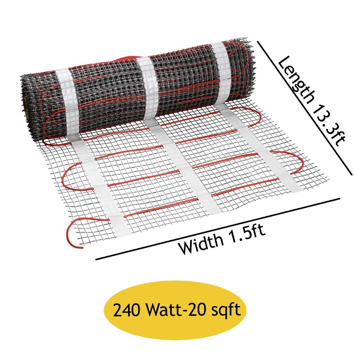 Econohome Indoor Underfloor Heating Mat - Inhomebuy