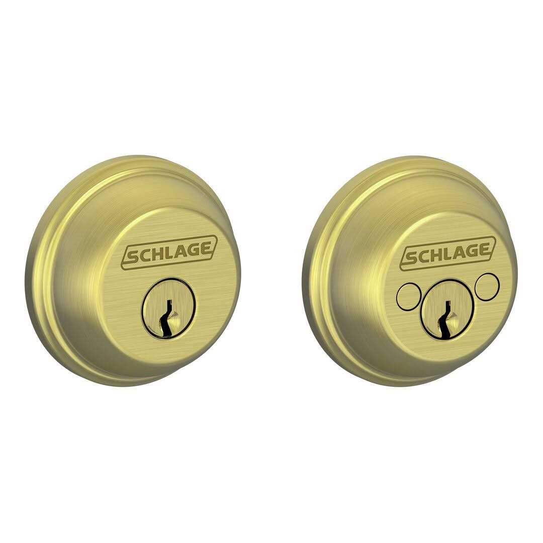 Schlage Double Cylinder Deadbolt - Inhomebuy