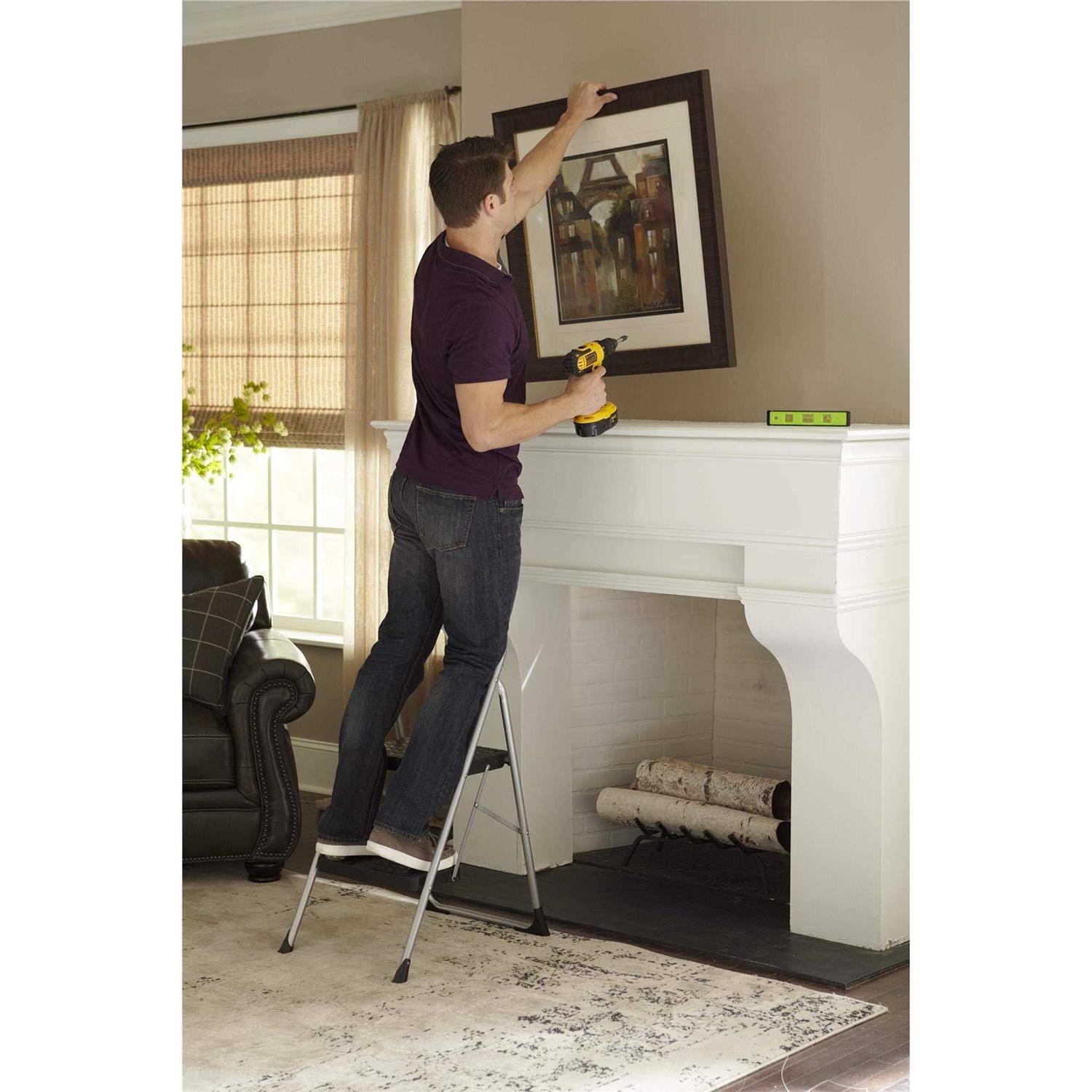 Cosco 2-Step Big Step Folding Stool - Inhomebuy