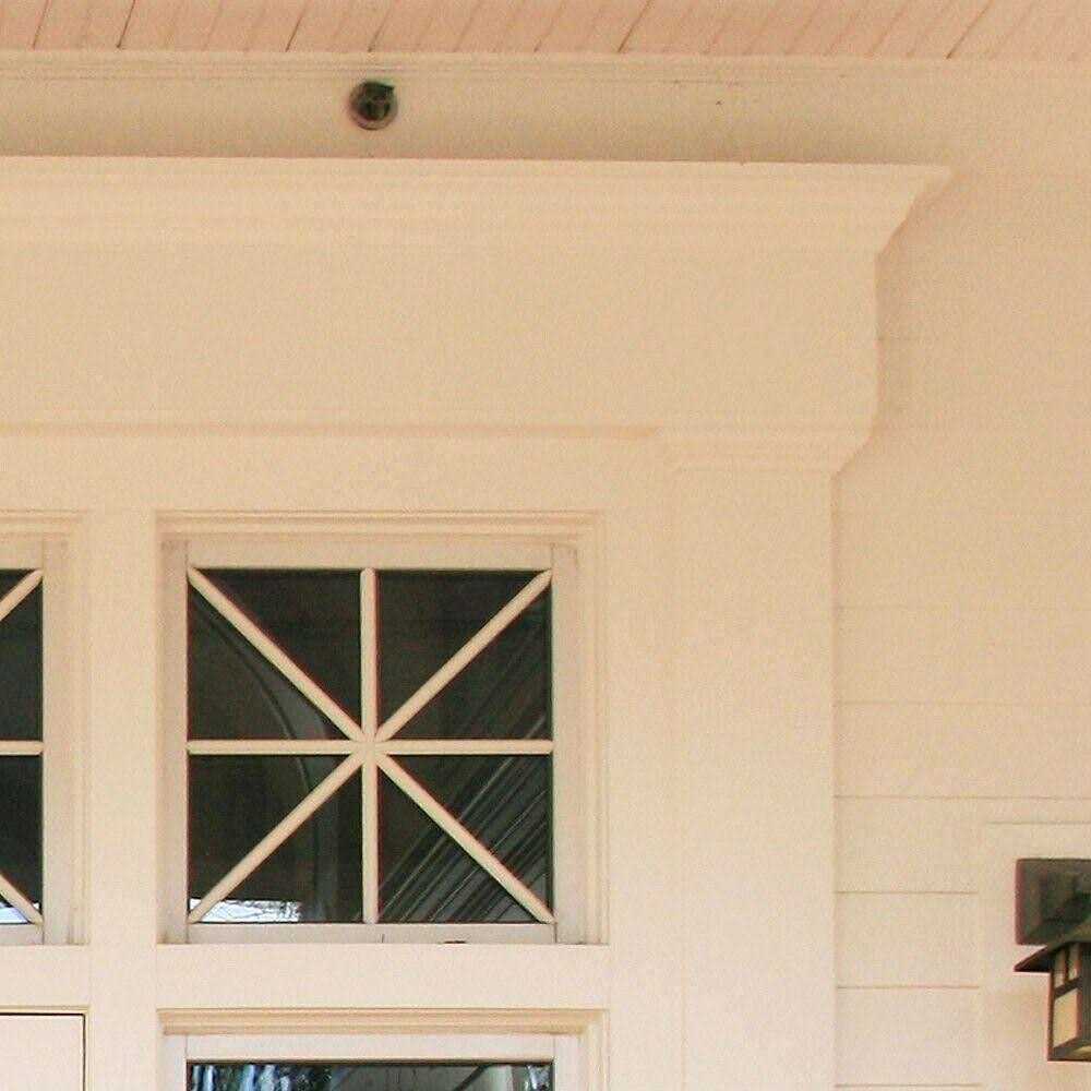 Veranda 8 ft. Tan Vinyl Ranch Fence Rail - Inhomebuy