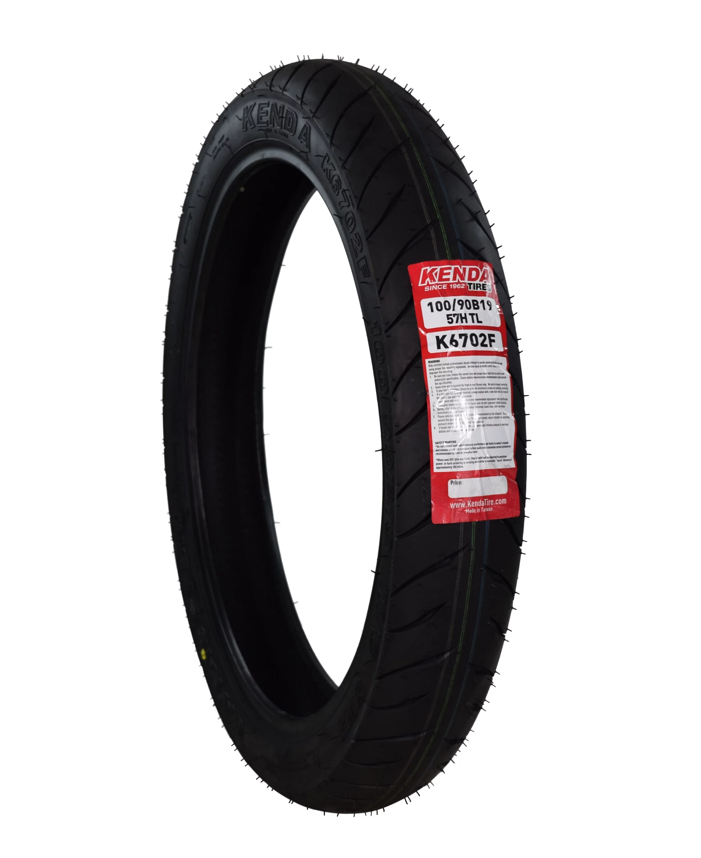 Kenda 46702190101 100/90B19  Cataclysm Front Bias Motorcycle Tire 100/90-19 - Inhomebuy