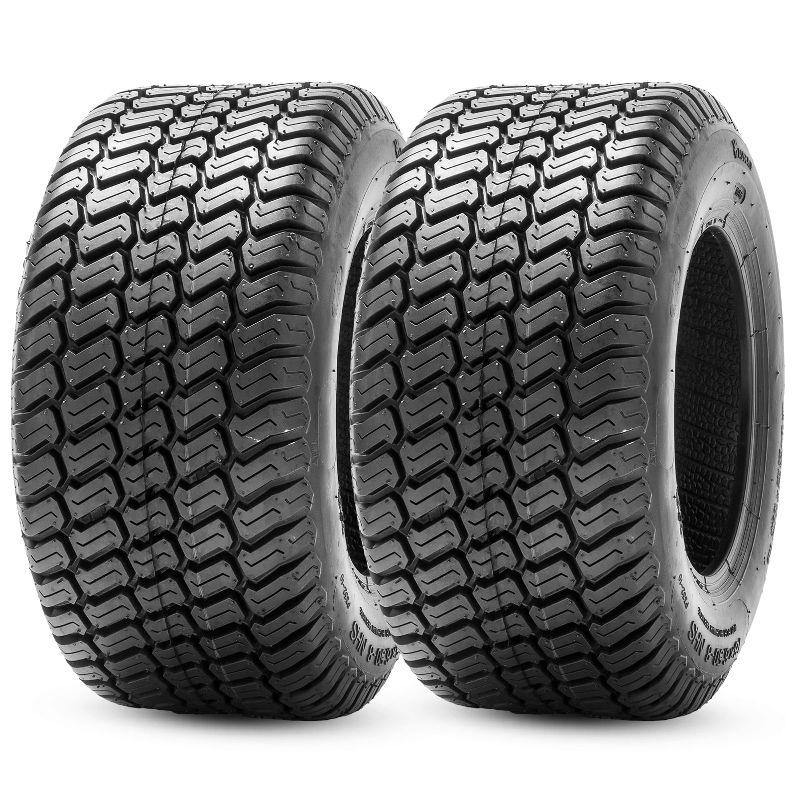 HALBERD 18x9.5-8 18x9.5x8 Lawn Mower Tires 4PR Tubeless Turf Saver  ATV Garden Tire Set of 2 - Inhomebuy