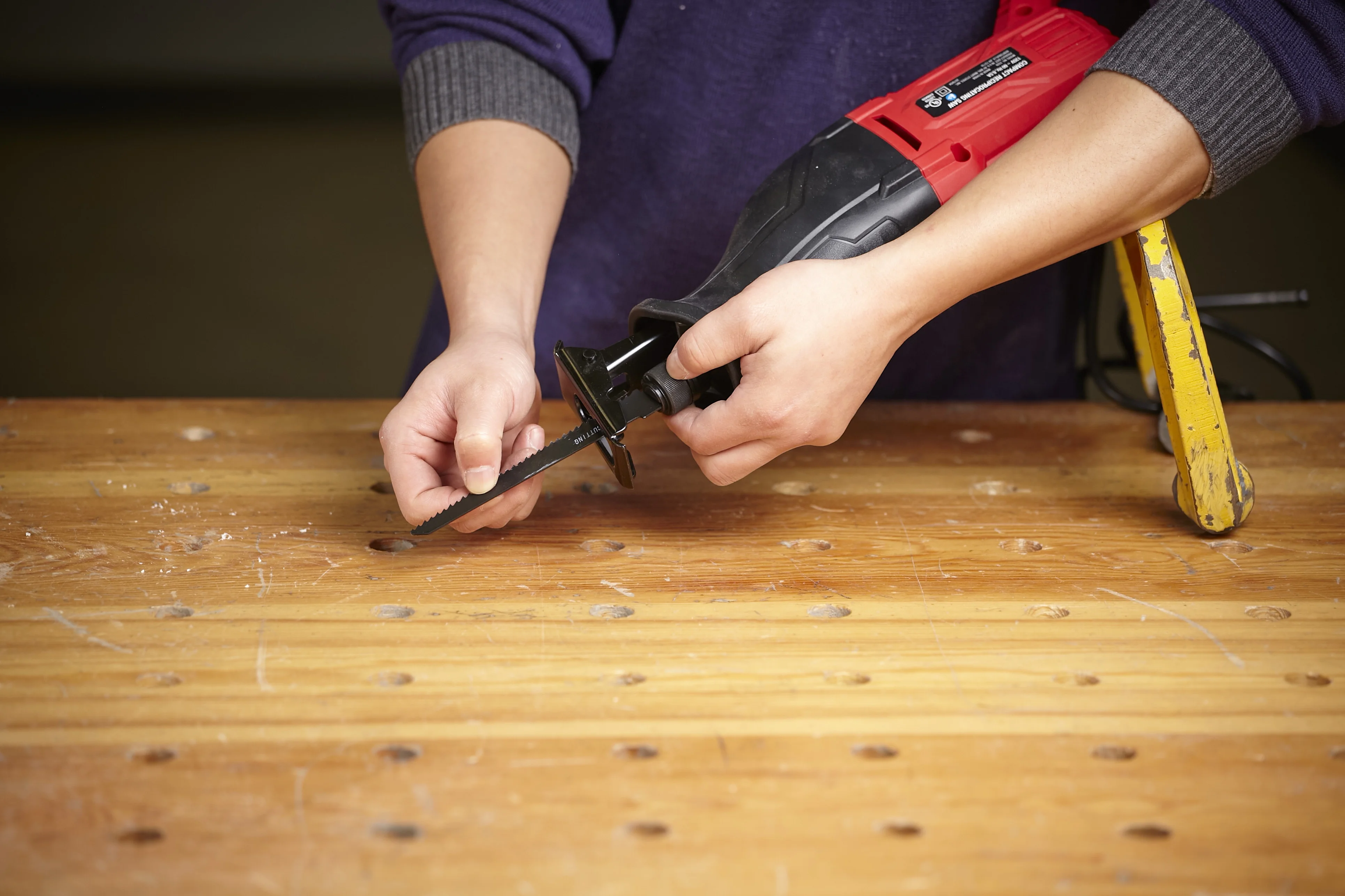 Hyper Tough 6.5-Amp Corded Reciprocating Saw, 3328 - Inhomebuy