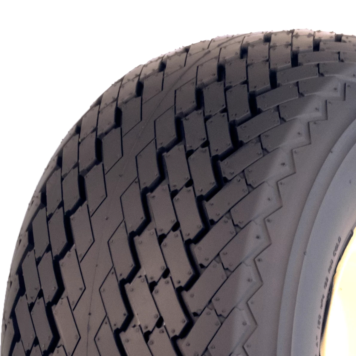 Greenball Greensaver 18X8.50-8 4 PR Golf Cart Tire and Wheel 4 lug Almond Color Wheel - Inhomebuy