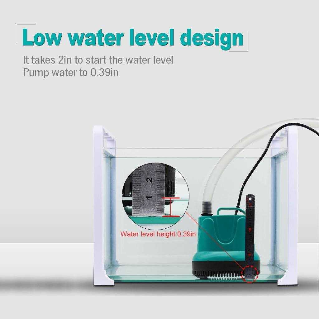 Upettools Submersible Water Pump Ultra Silence Circulation Multifunctional Water Pump with Handle for Pond - Inhomebuy