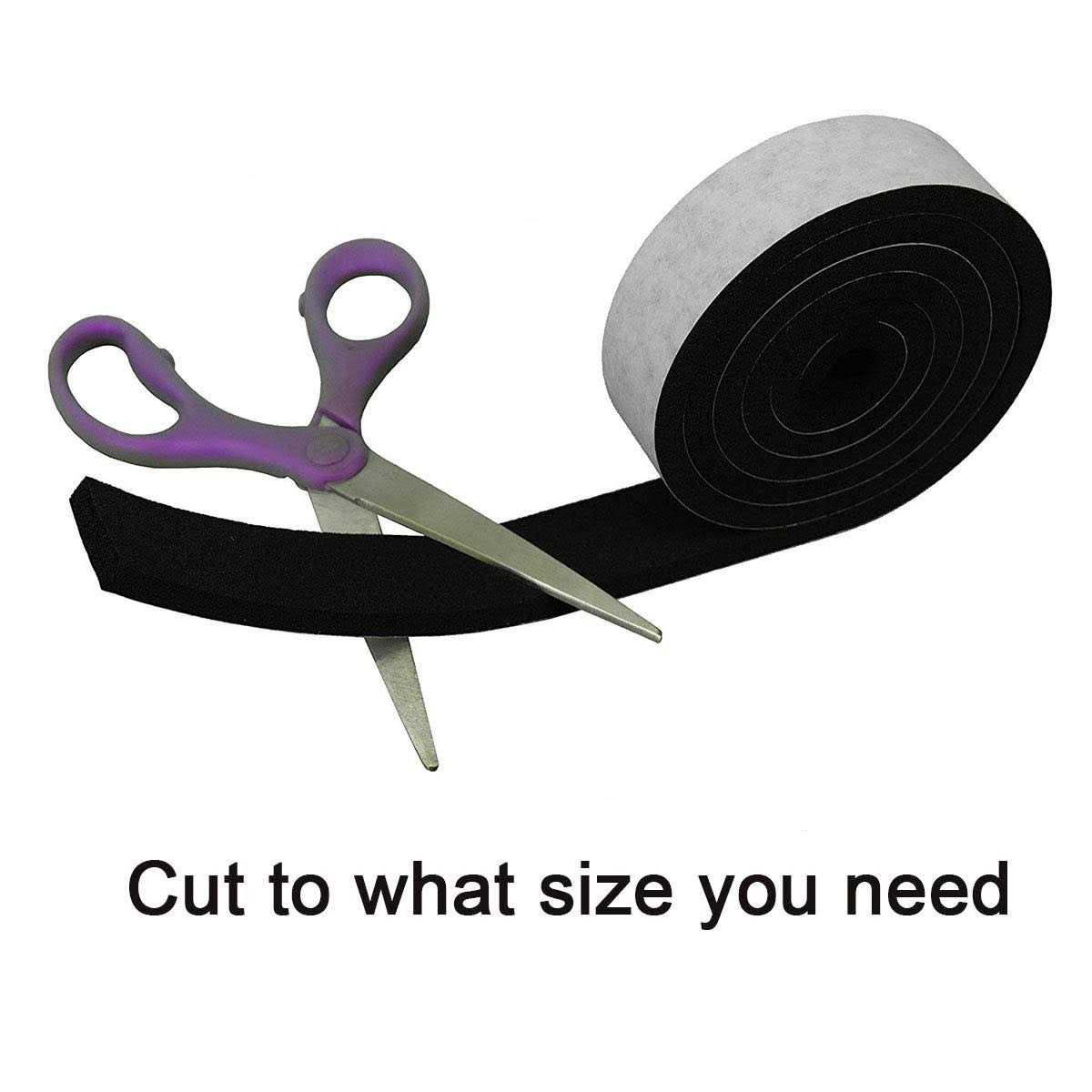 MXCELL High Density Foam Tape Waterproof Sealing Strip CR Strips Neoprene Single-Sided Adhesive EVA Seal 13Ft - Inhomebuy