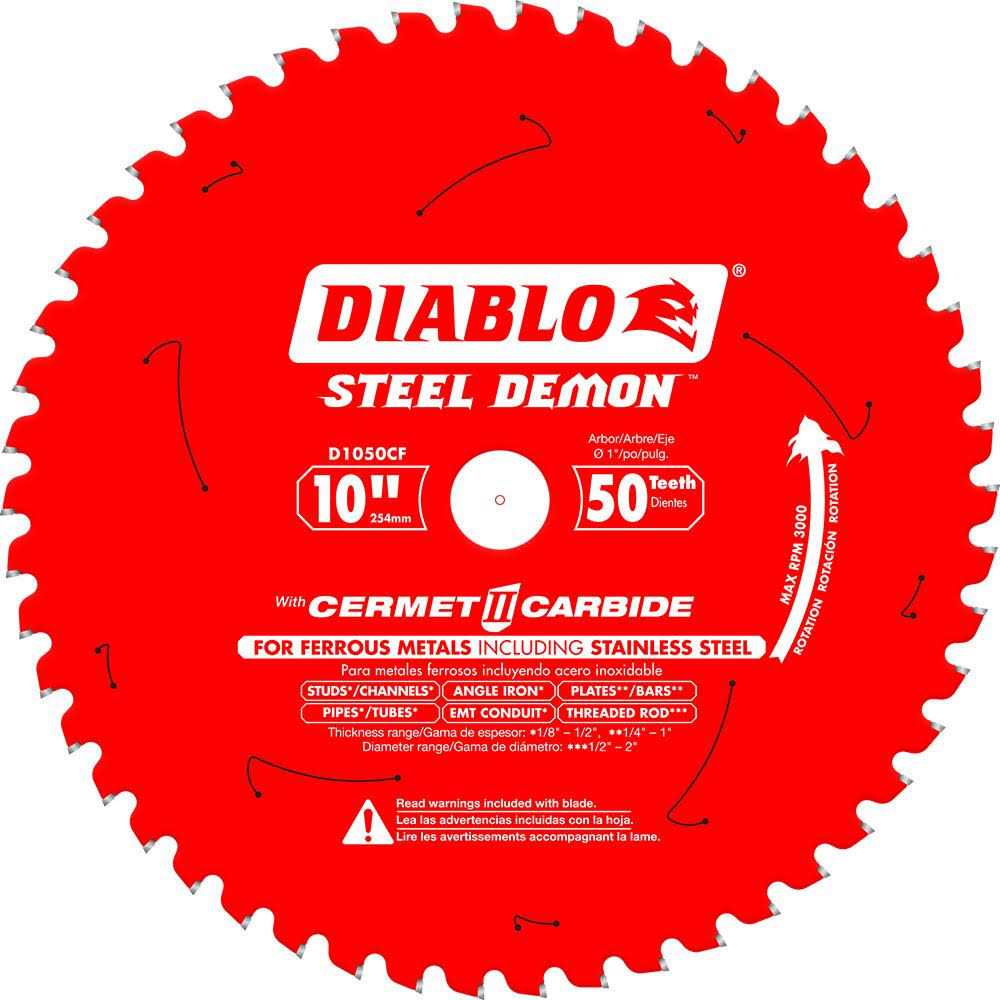 Diablo D1040W 10-1/4 in. 40 Tooth General Purpose Saw Blade - Inhomebuy