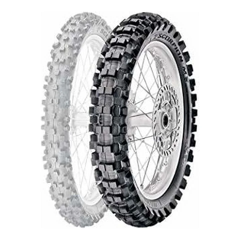Pirelli Scorpion MX Extra-X Mid-Soft/Mid Hard Rear Tire 100/90-19 (2588700) - Inhomebuy