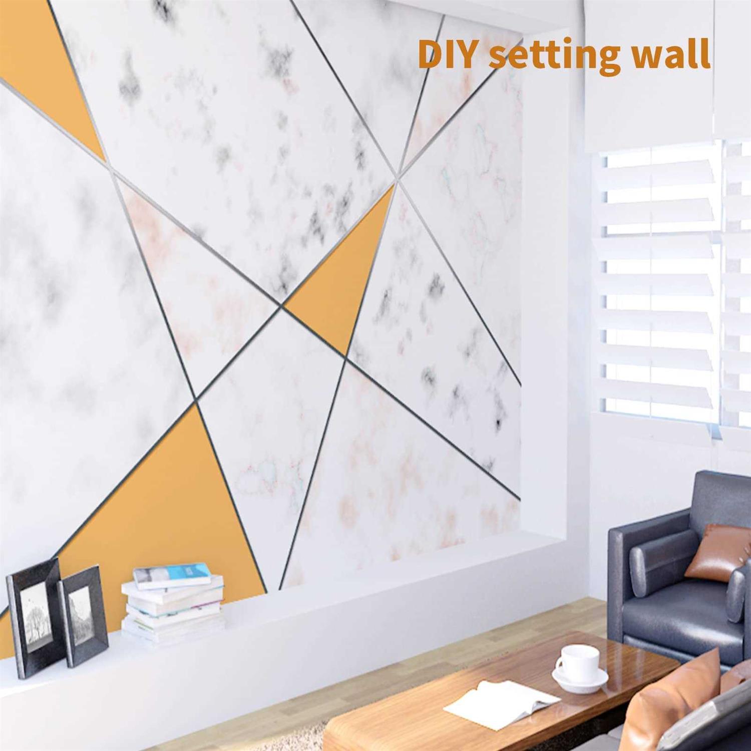 Wowstar 10 Ft Peel and Stick Trim, Molding Trim for Walls, Edges, Borders, Window Frames, Backsplash Tiles, Flexible and Self A - Inhomebuy