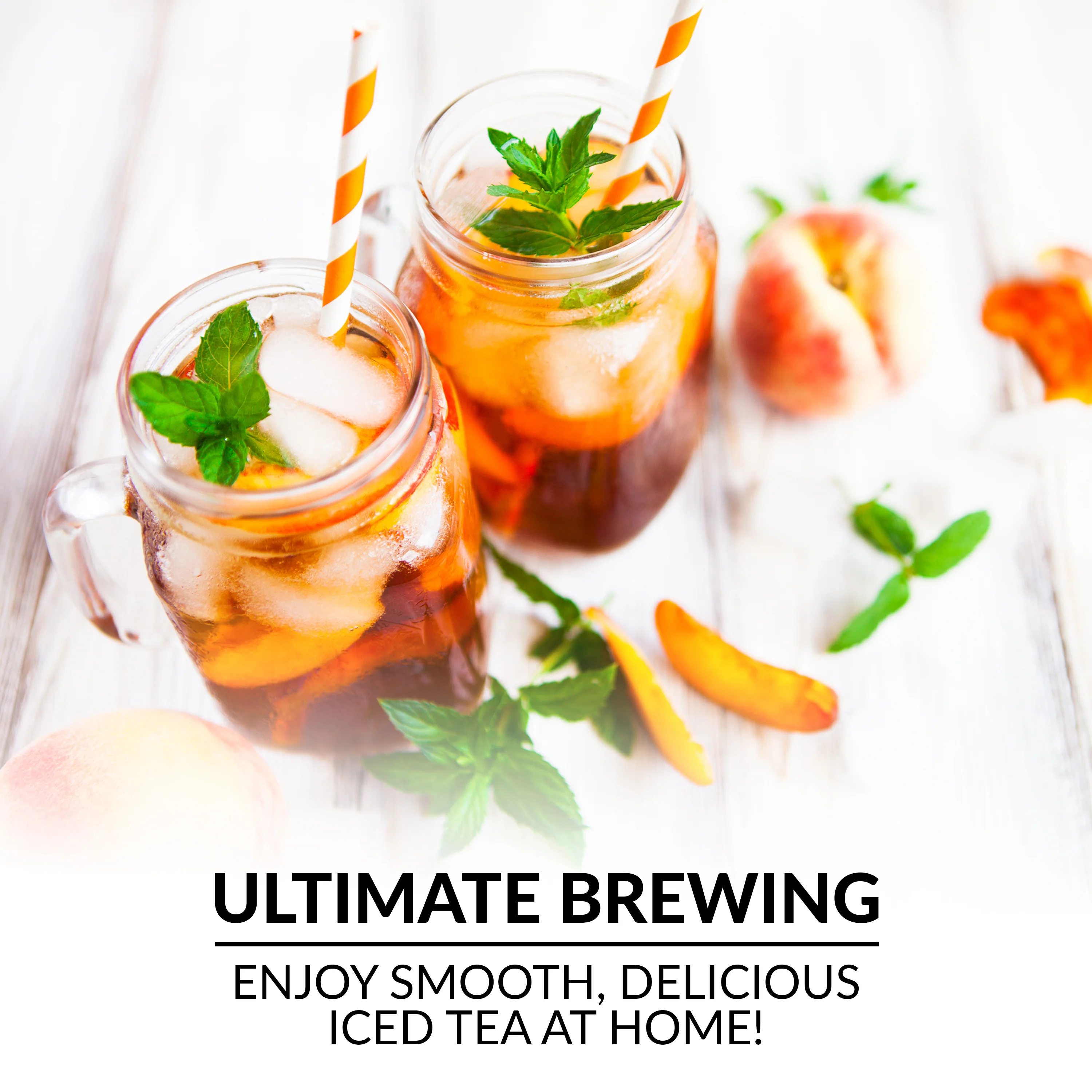 Classic Retro 3-Quart Iced Tea & Coffee Brewing System With Plastic Pitcher, Aqua - Inhomebuy