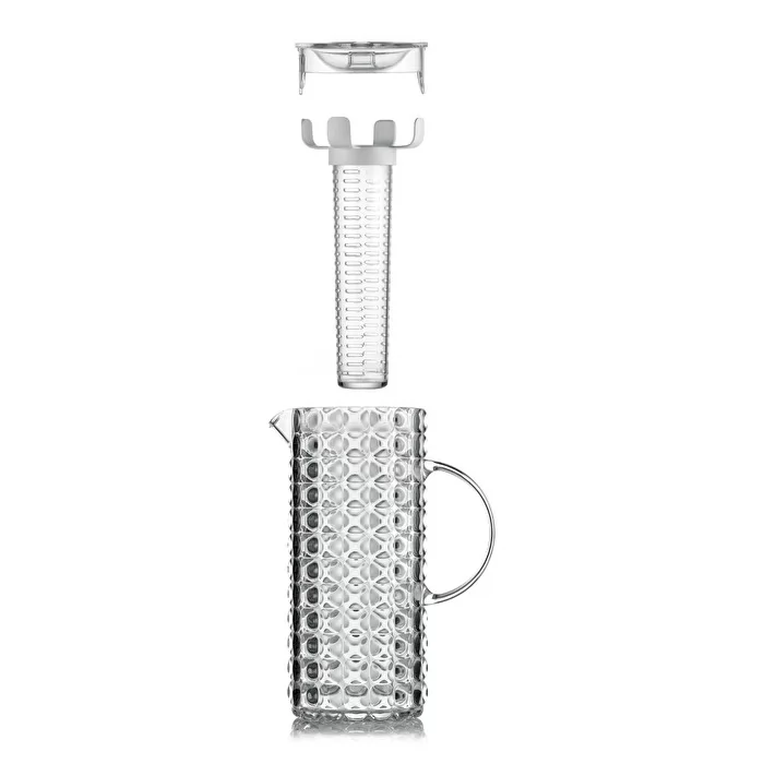 Pitcher With Infusion Bulb Tiffany Clear - Inhomebuy