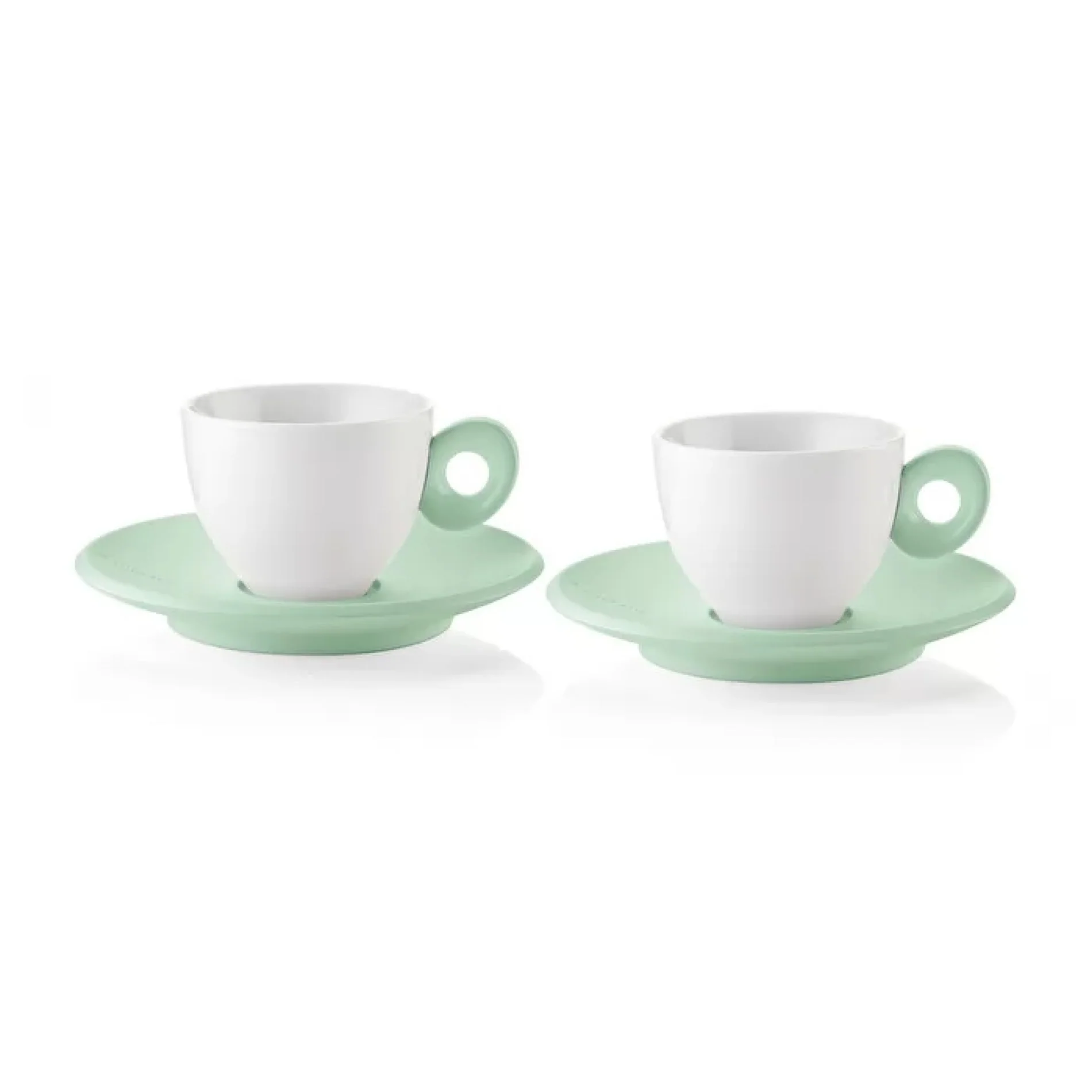 Everyday Set Of 2 Espresso Cups Green - Inhomebuy