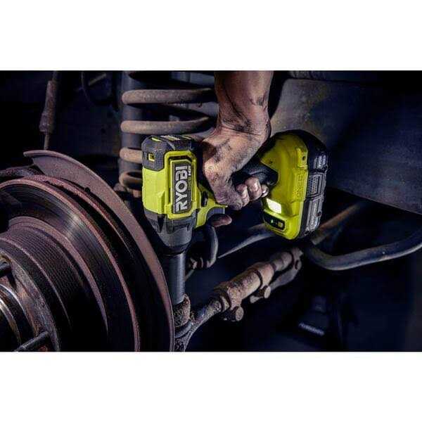 RYOBI ONE+ HP 18V Brushless Cordless Compact Impact Wrench Ah Battery - Inhomebuy