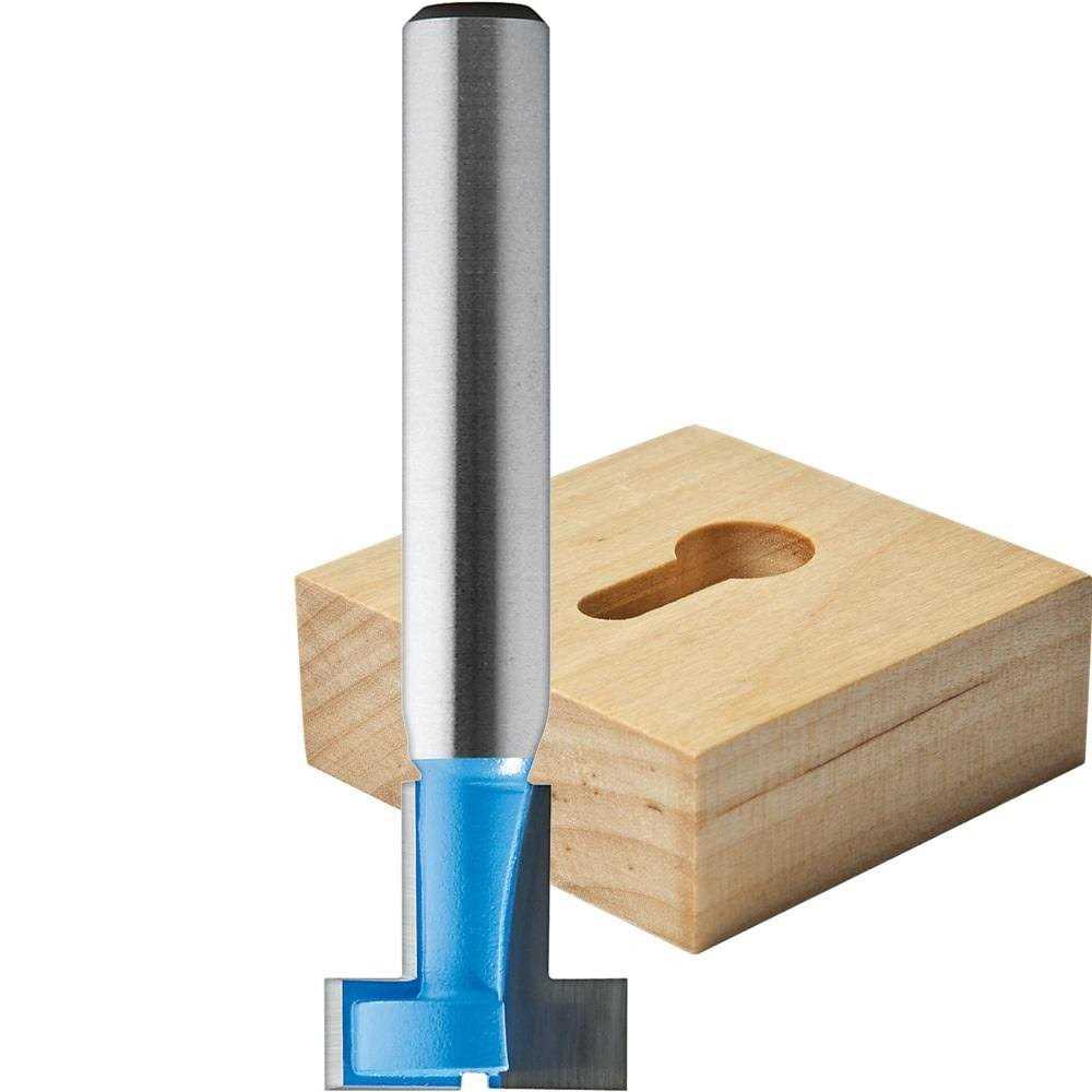 D x H x 1/4 Shank Rockler Keyhole Slot Bit - Inhomebuy