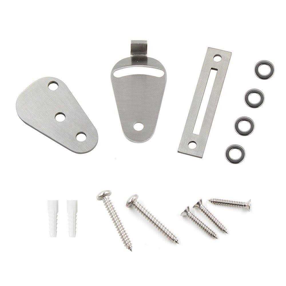 WINSOON 6.6ft Double Bypass Sliding Barn Door Hardware Kit - Inhomebuy