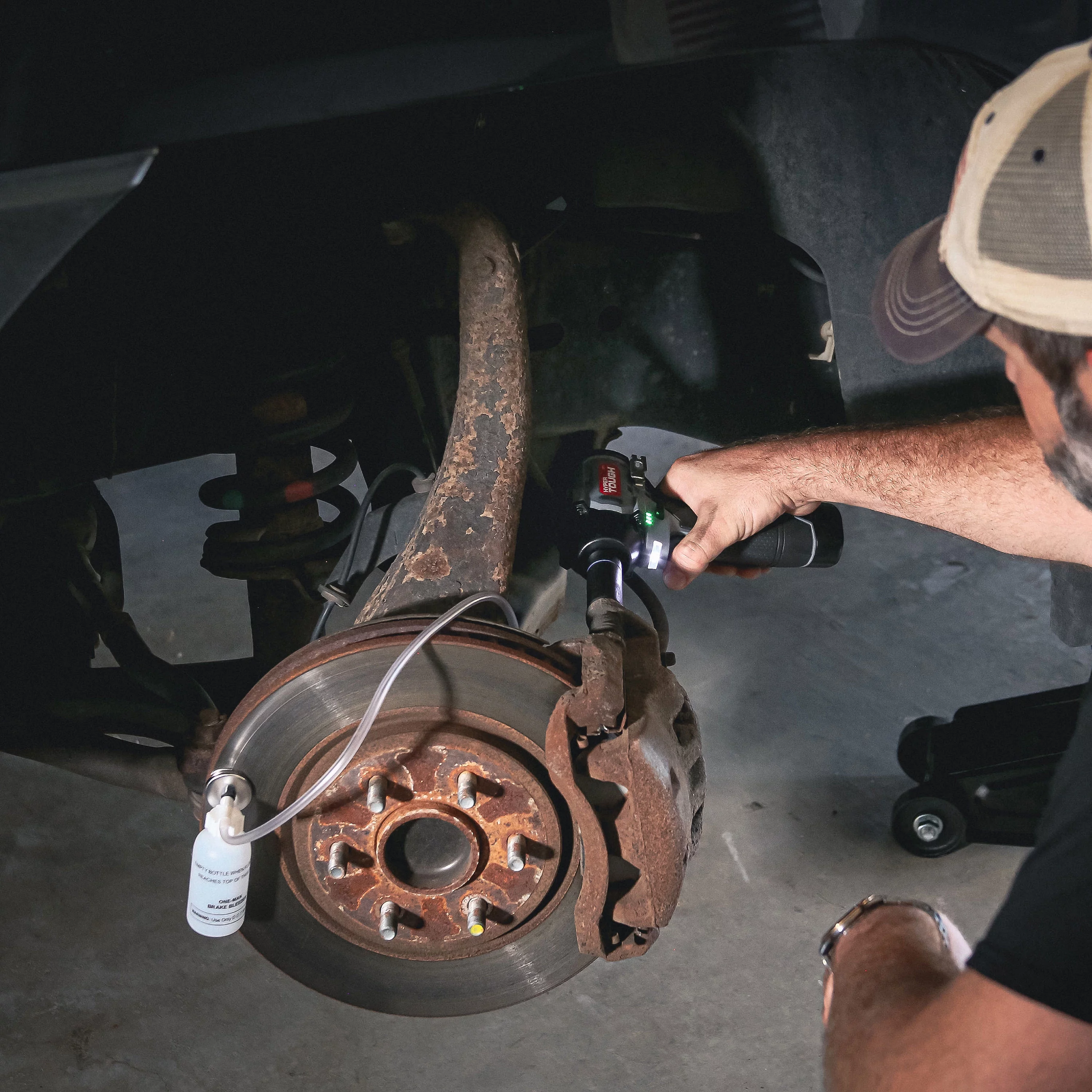 Hyper Tough 12V Max Lithium-Ion Brushless Impact Wrench with 2.0Ah Battery and Charger, 80013 - Inhomebuy