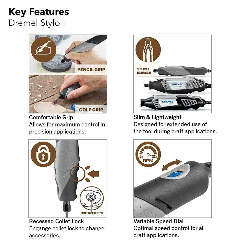 Dremel Silicon Carbide Grinding Stone 85422 - Inhomebuy