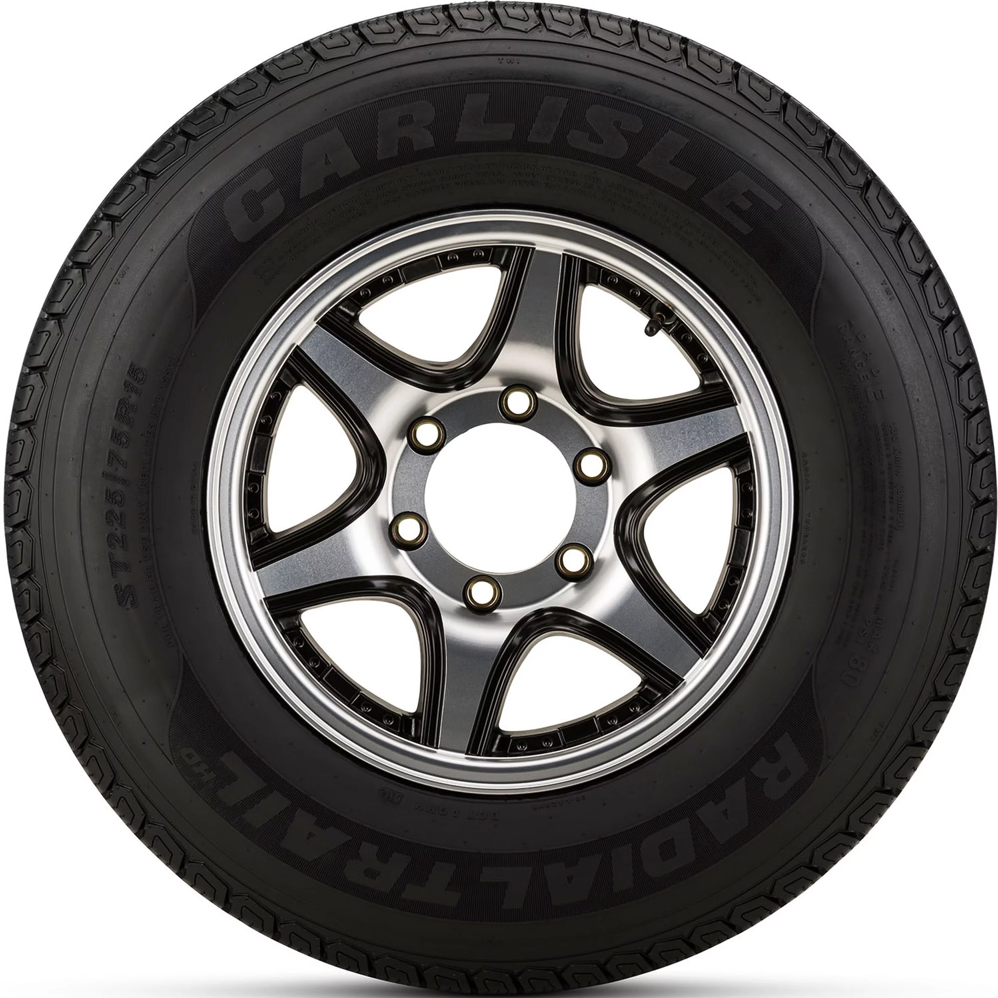 Carlstar Radial Trail HD ST185/80R13 94M C Trailer Tire - Inhomebuy