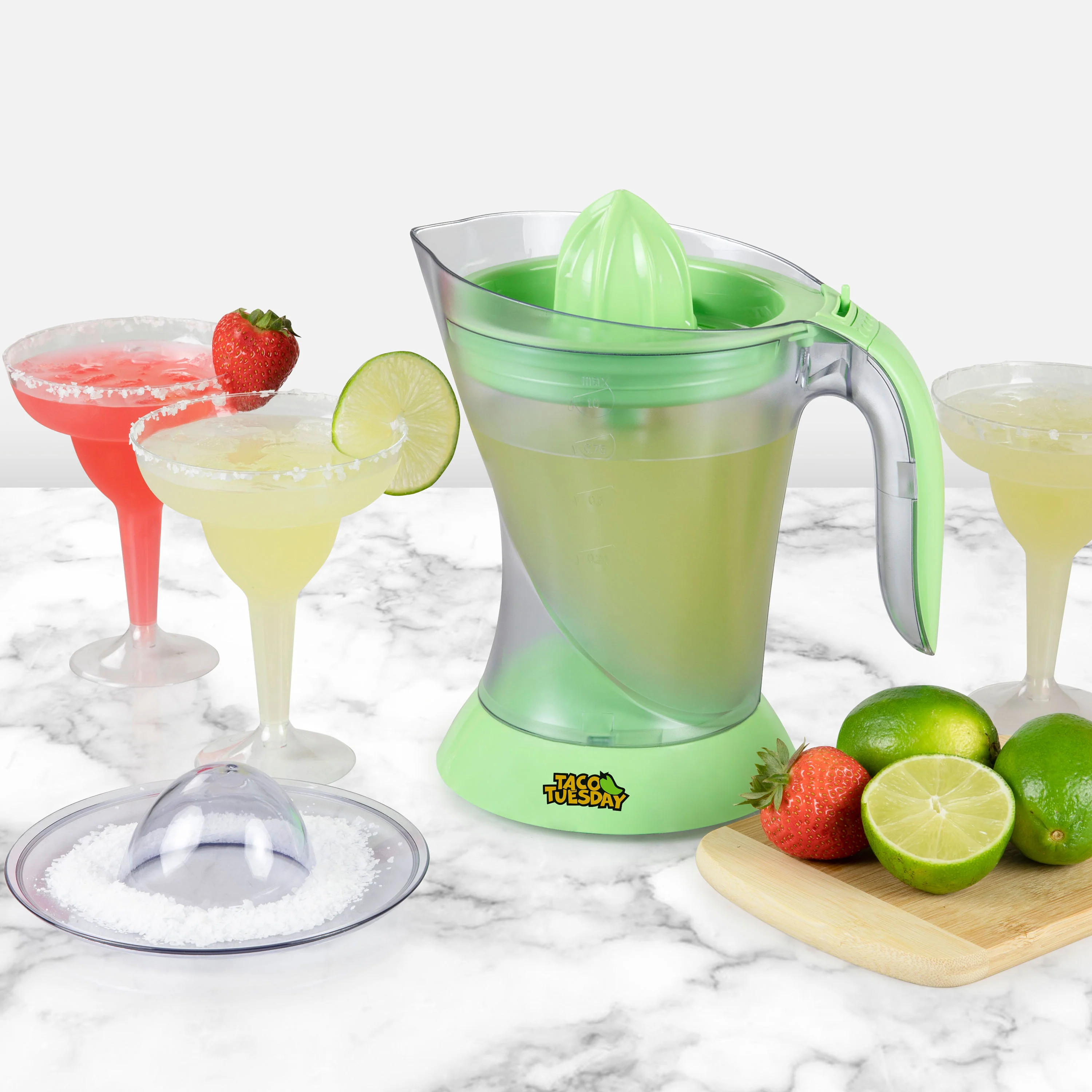 Taco Tuesday Electric Lime Juicer & Margarita Kit - Inhomebuy