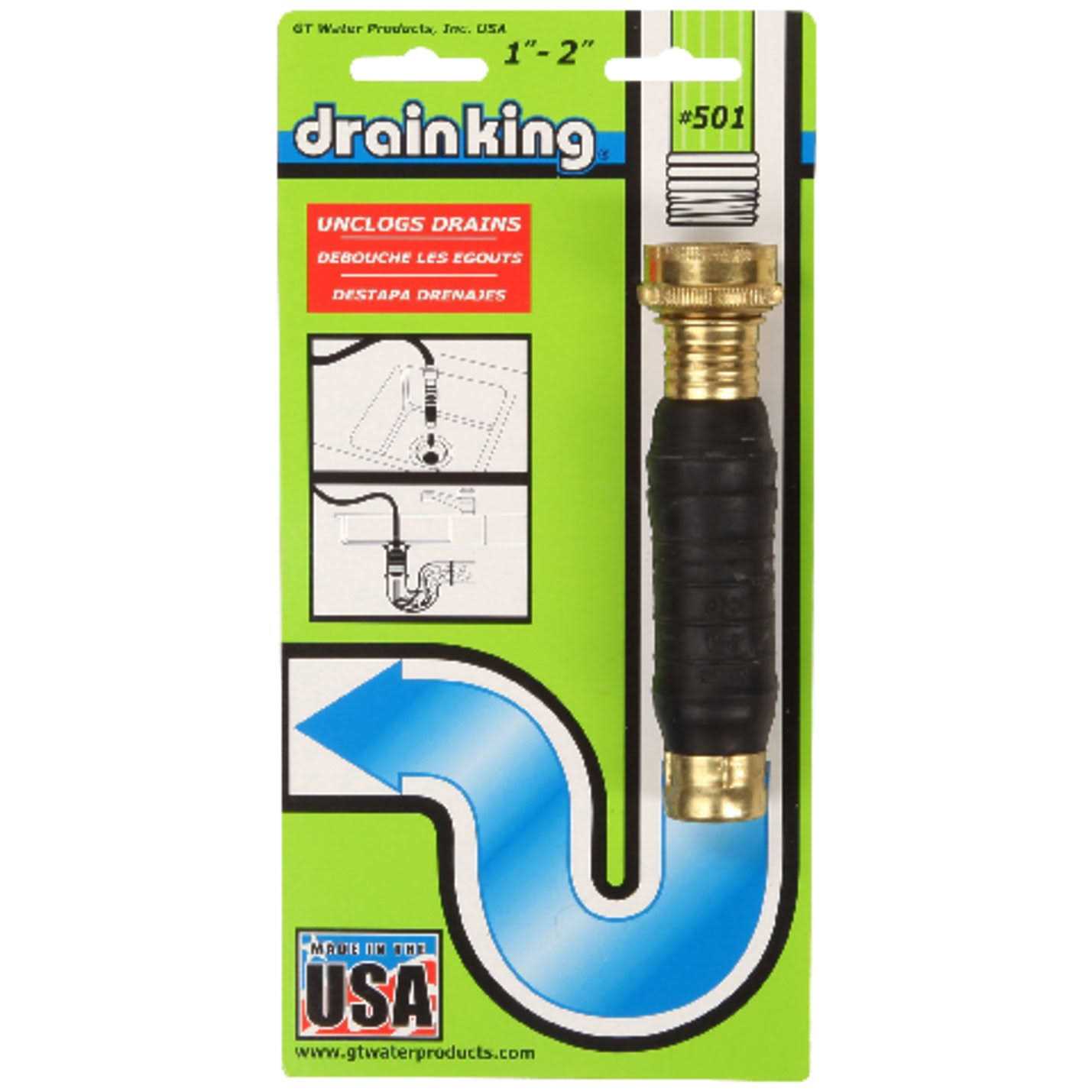 Drain King 1-1/2 - Inhomebuy