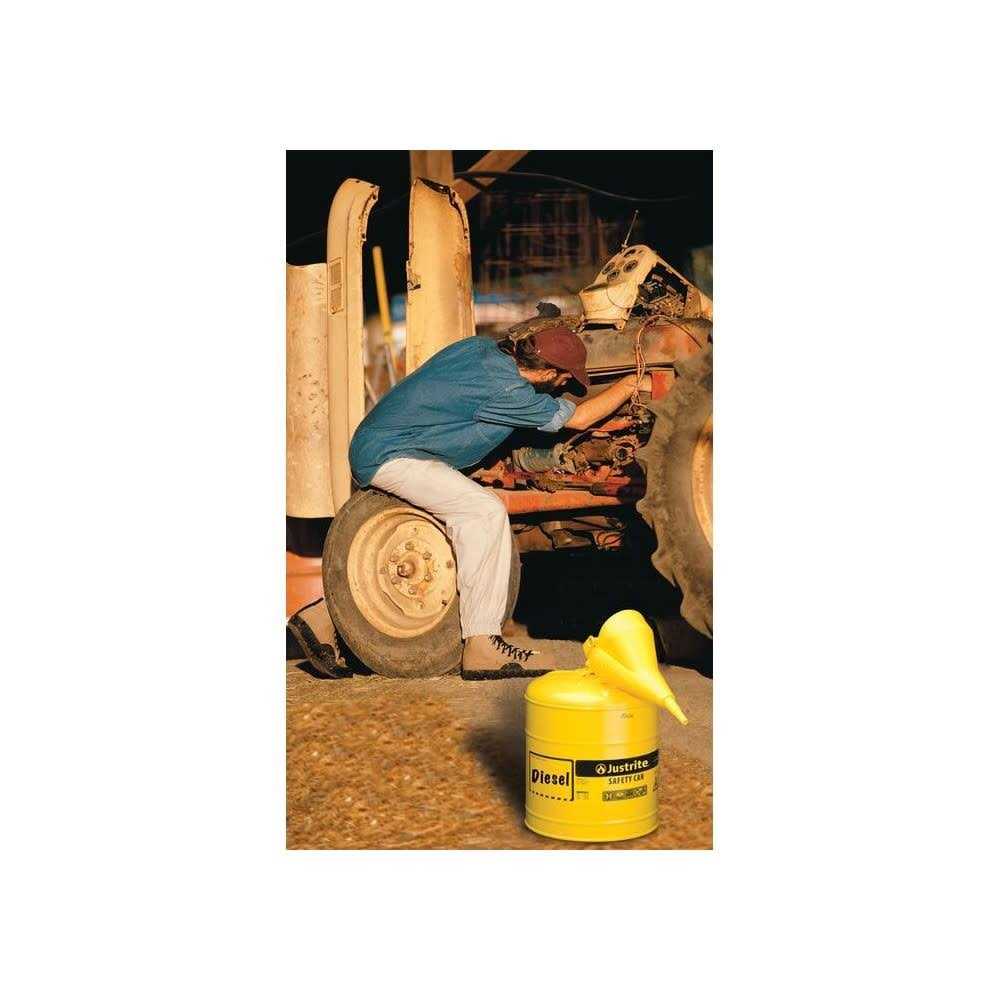 Justrite Type I Safety Can 7150100 - Inhomebuy