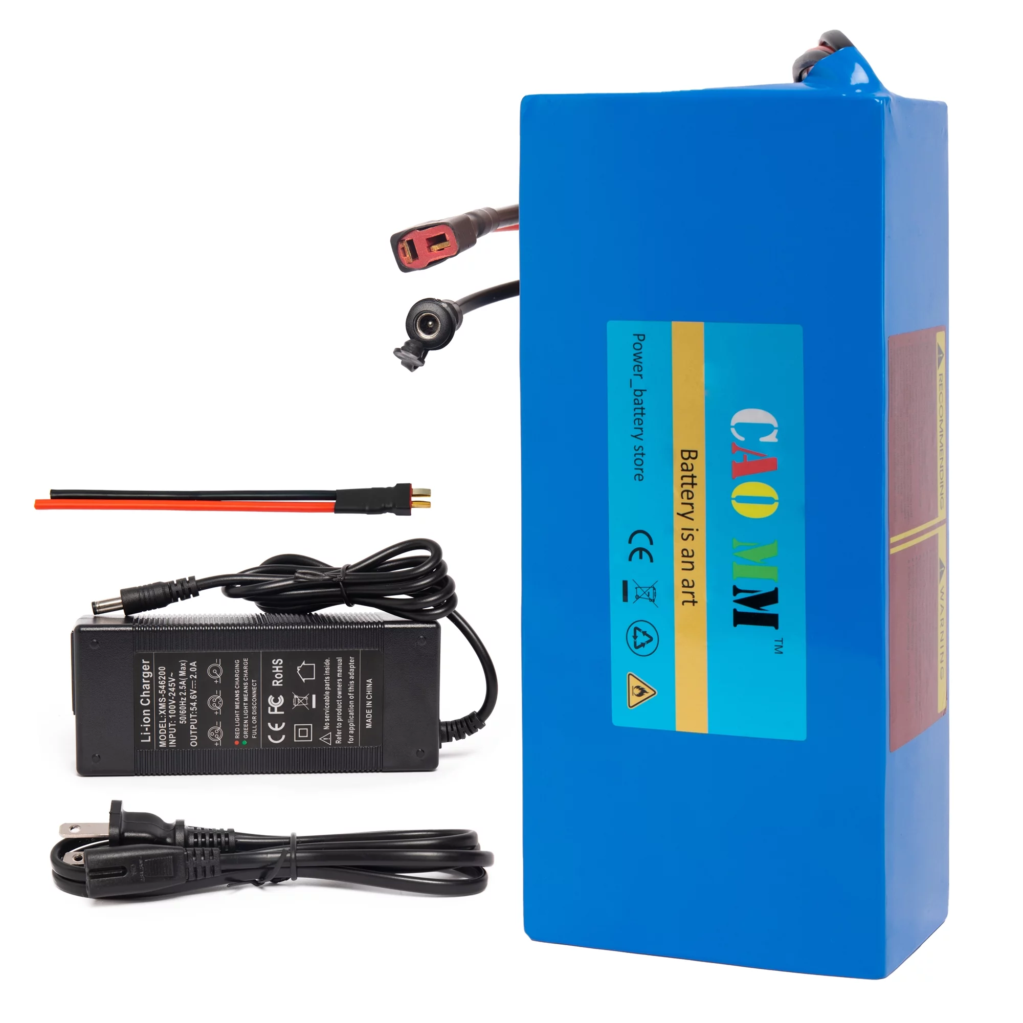 48V 8Ah Lithium Battery 30A BMS 48V Battery with Charger for 750W Electirc Tricycle Motor - Inhomebuy