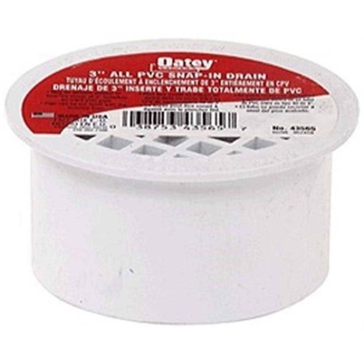 Oatey 43561 PVC Snap In Drain - Inhomebuy