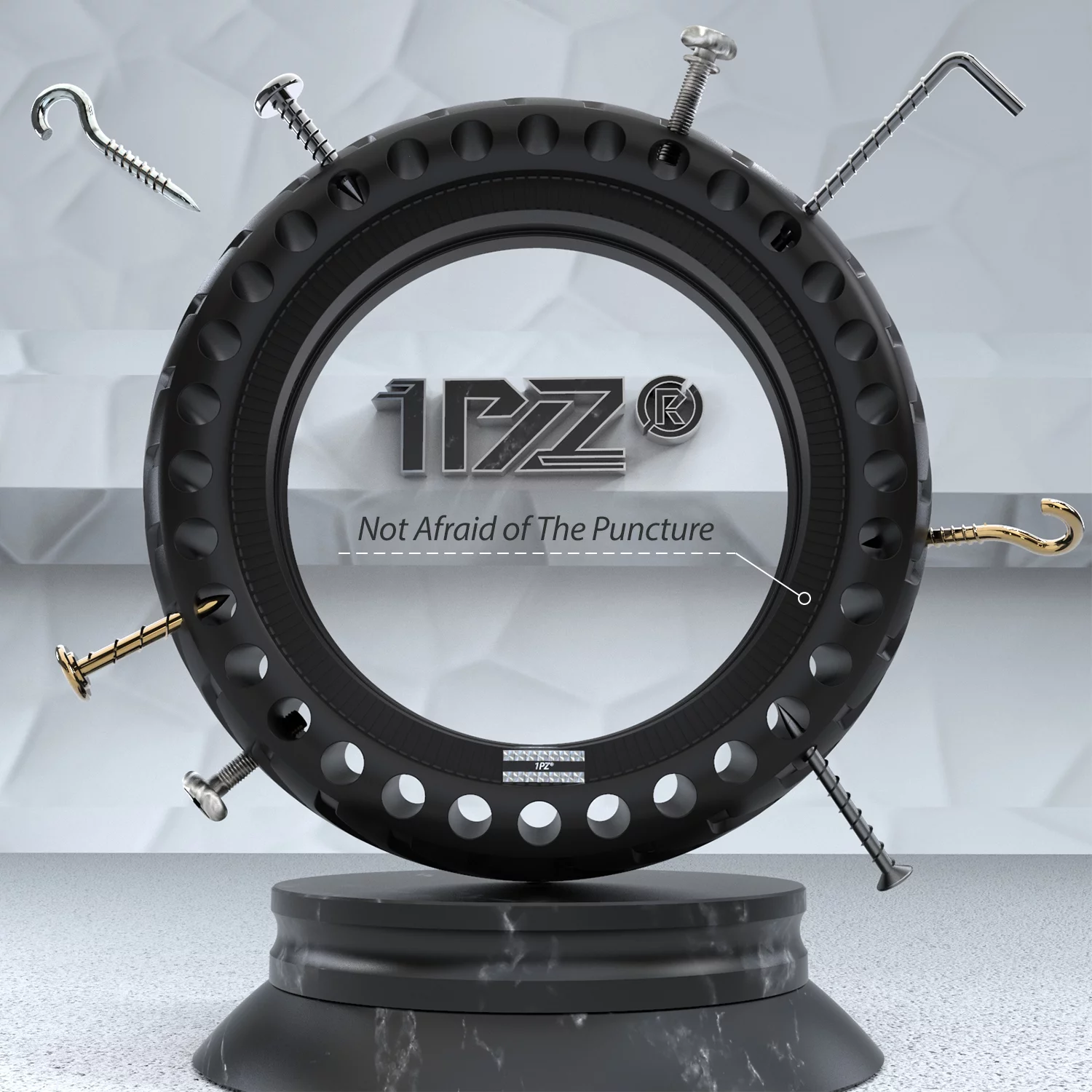 1PZ M36-X85 Solid Tire Replacement for Electric Scooter Xiaomi m365 gotrax gxl XR 8.5 inches Scooter Wheel Explosion-Proof Solid Tire & Accessories - Inhomebuy