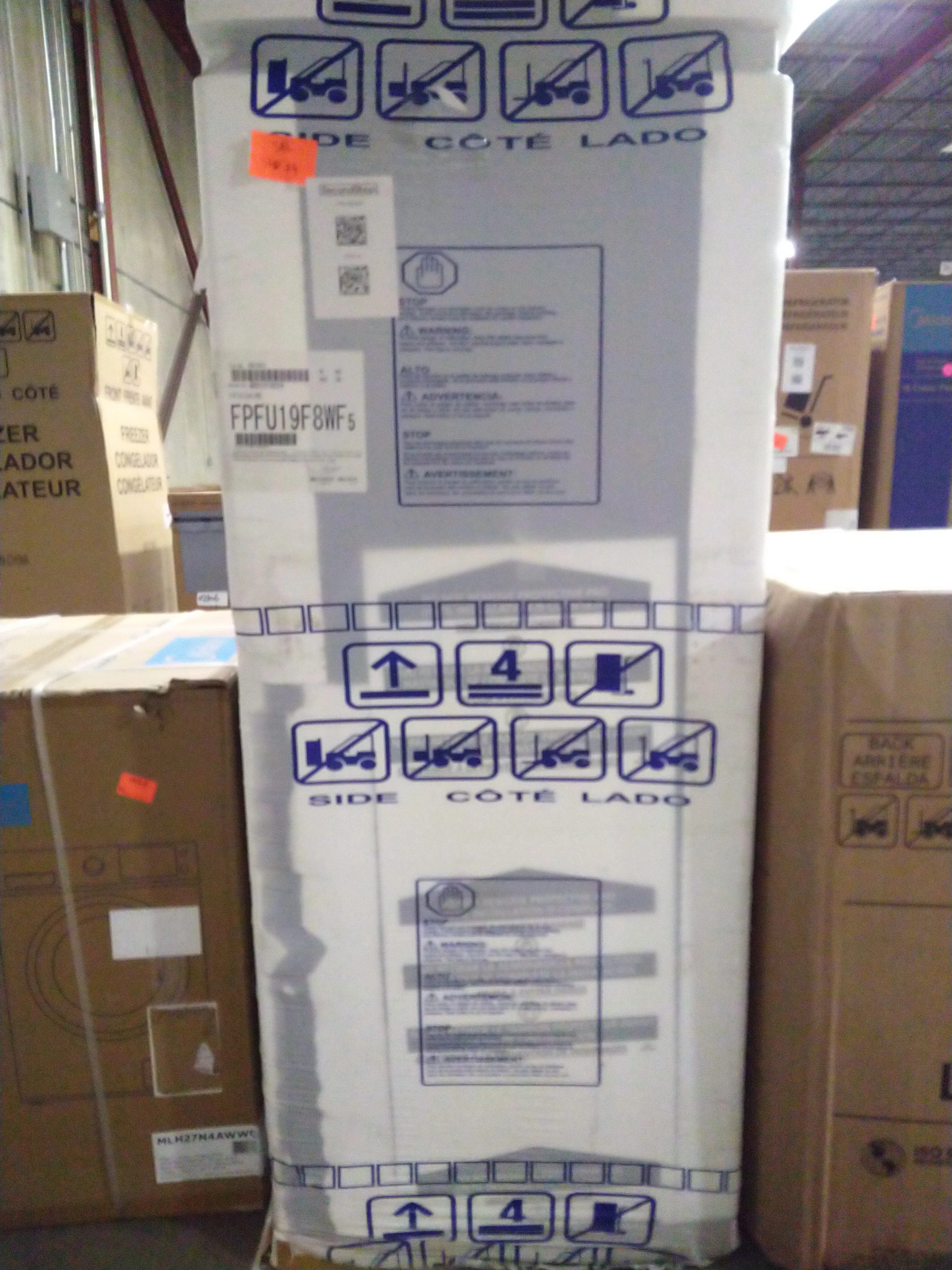 FRIGIDAIRE PROFESSIONAL 33 IN. 19 CU. FT. STAINLESS STEEL SINGLE DOOR ALL REFRIGERATOR - FPRU19F8WF - Inhomebuy