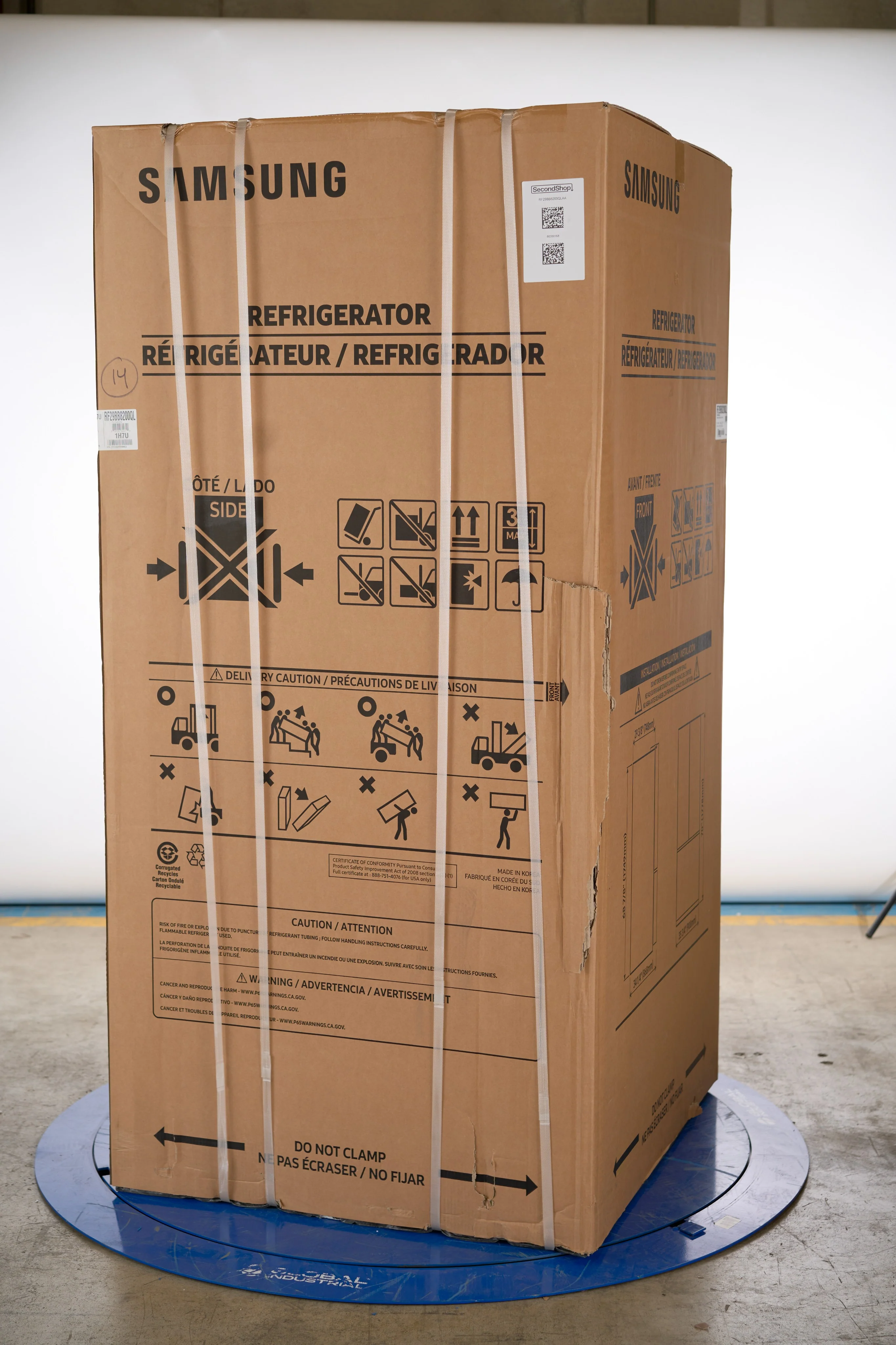 Samsung Bespoke 4-Door French Door Refrigerator (29 cu. ft.) - RF29BB8200QLAA - Inhomebuy