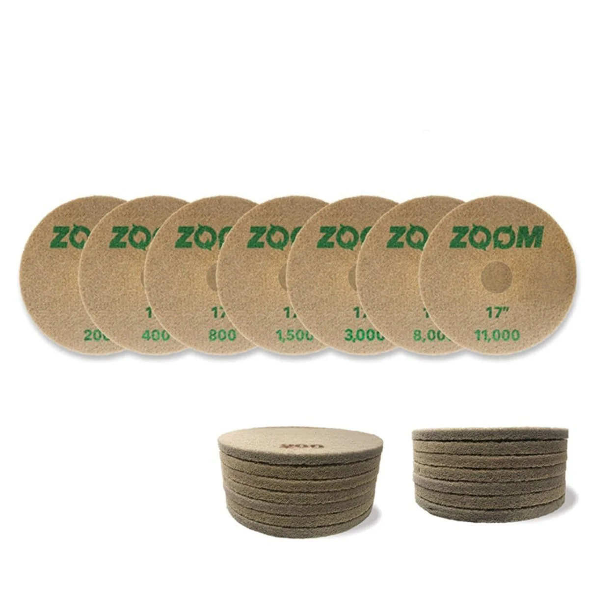 ZOOM Diamond Impregnated Pads - Inhomebuy
