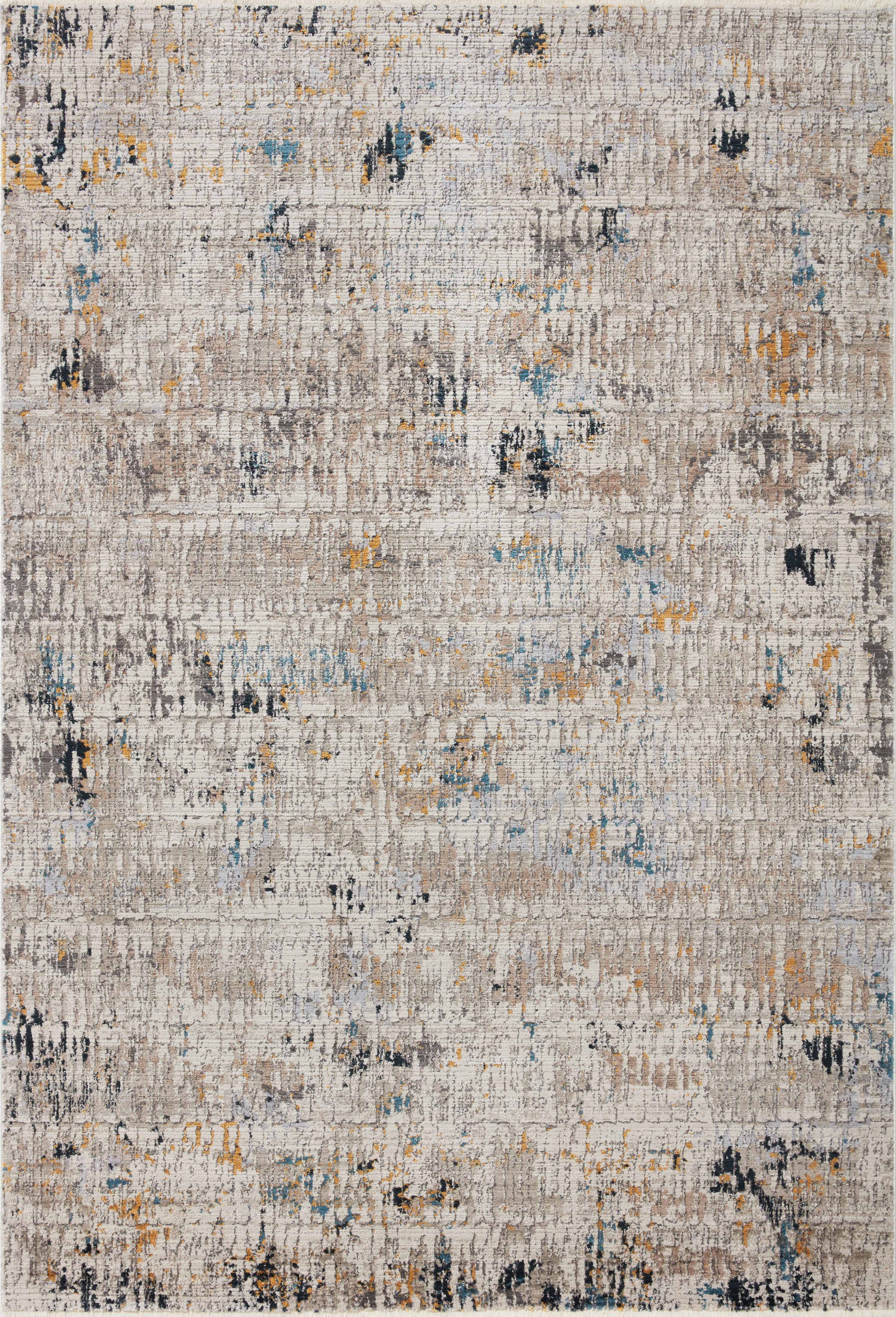 Loloi Rugs Leigh Collection Rug in Ivory, Granite - 7'10