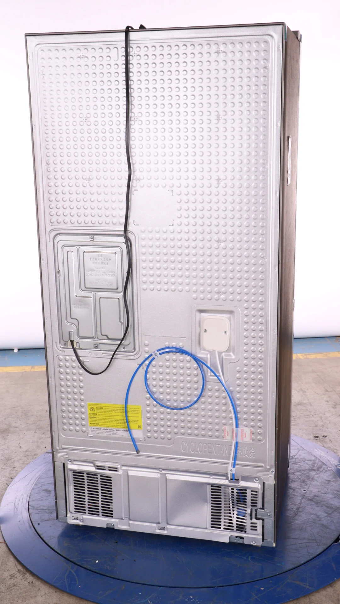 Samsung 33 in. 17.5 cu. ft. Stainless Steel Counter Depth French Door Refrigerator - RF18A5101SR/AA - Inhomebuy