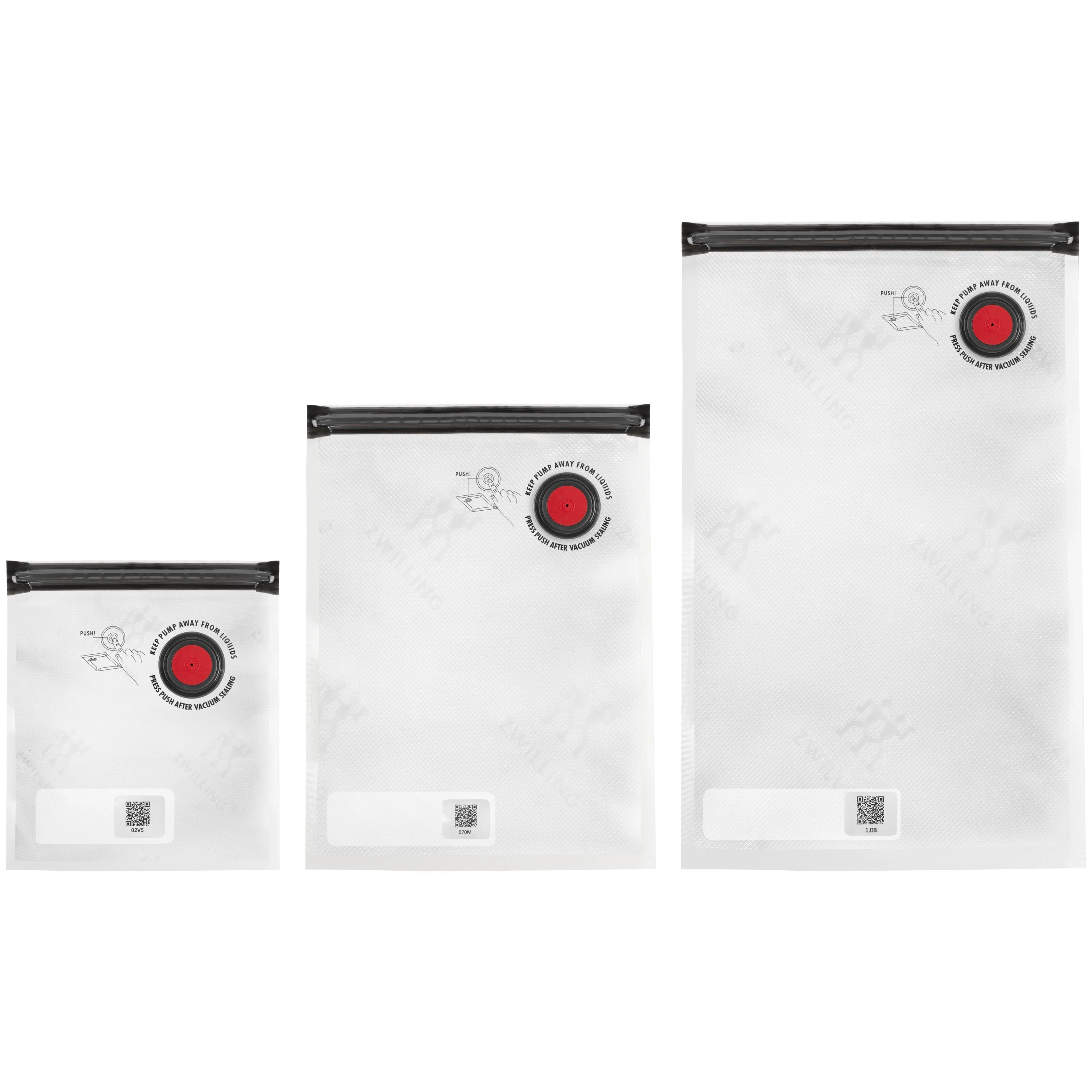 ZWILLING 10pc Assorted Vacuum Bag Set, Fresh & Save Series - Inhomebuy