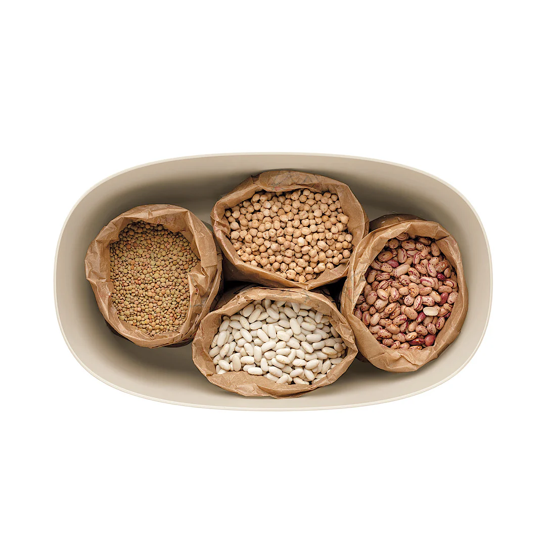 Bread Bin Tierra Taupe - Inhomebuy