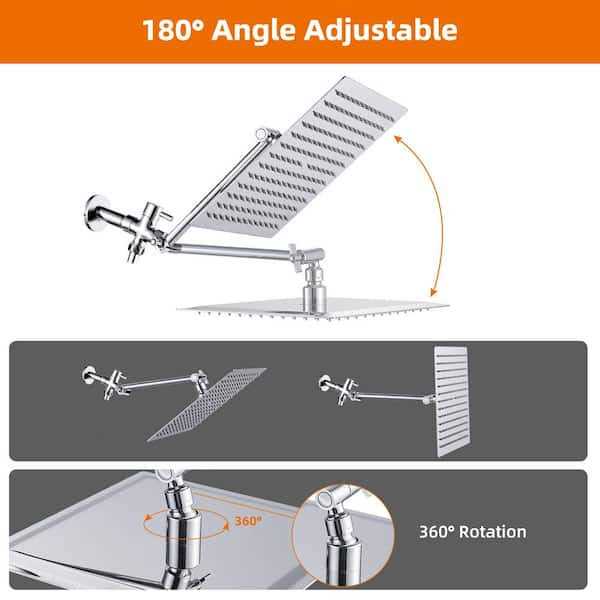 Zalerock Arc Waterfall Single Handle Single Hole Bathroom Faucet - Inhomebuy