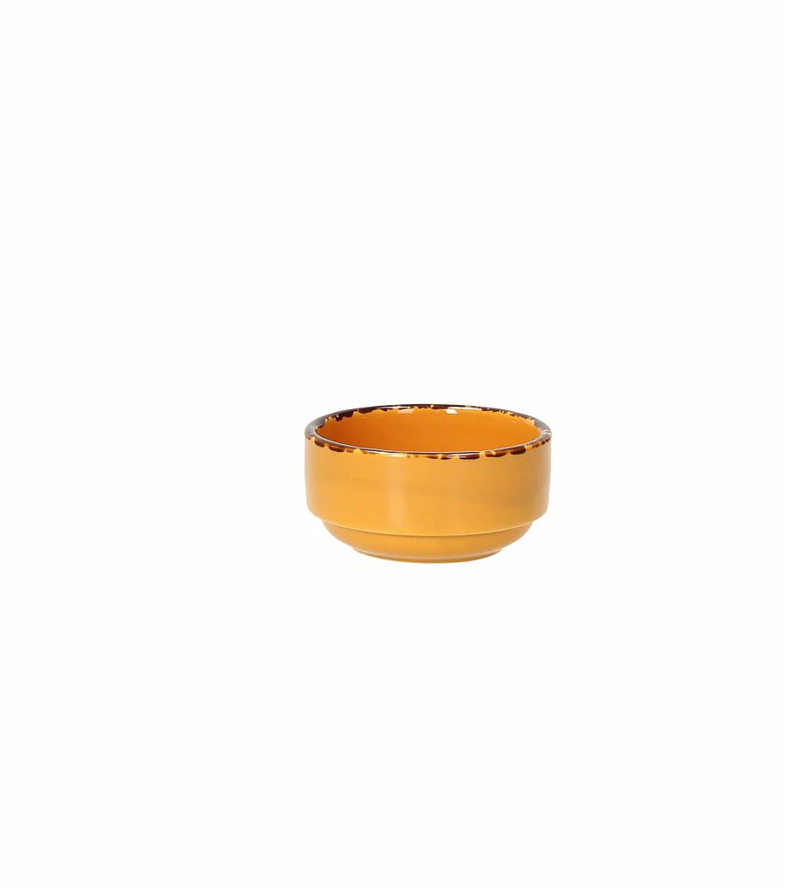 Vulcania High Bowl 8cm Yellow - Inhomebuy