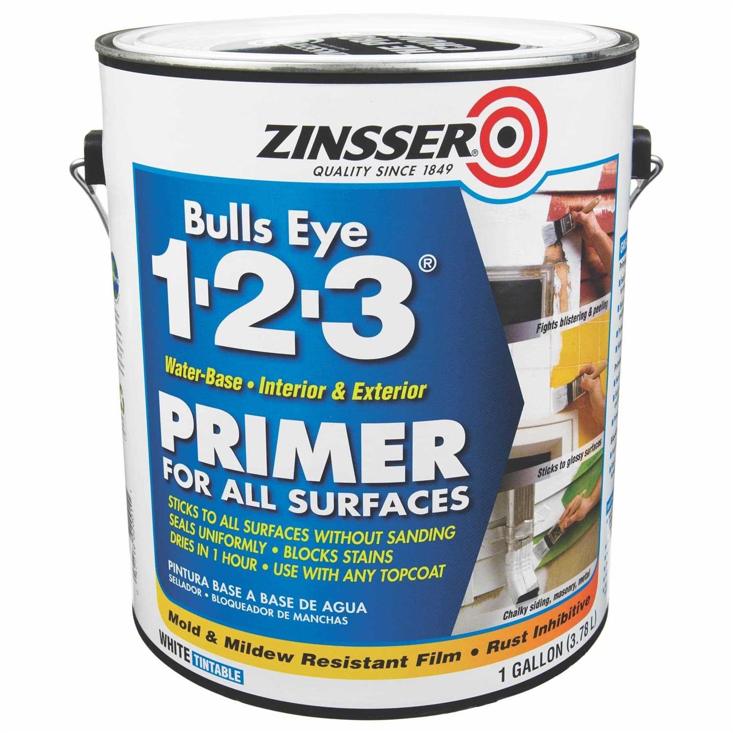 Zinsser Bulls Eye 1-2-3 Plus Primer Spray - Inhomebuy